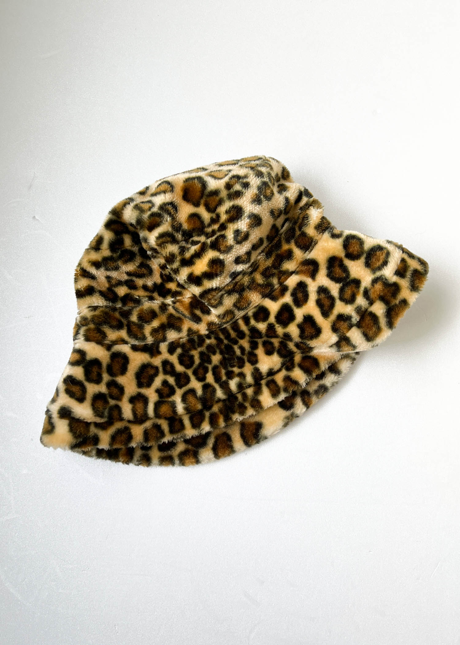 select vintage : leopard buket hat