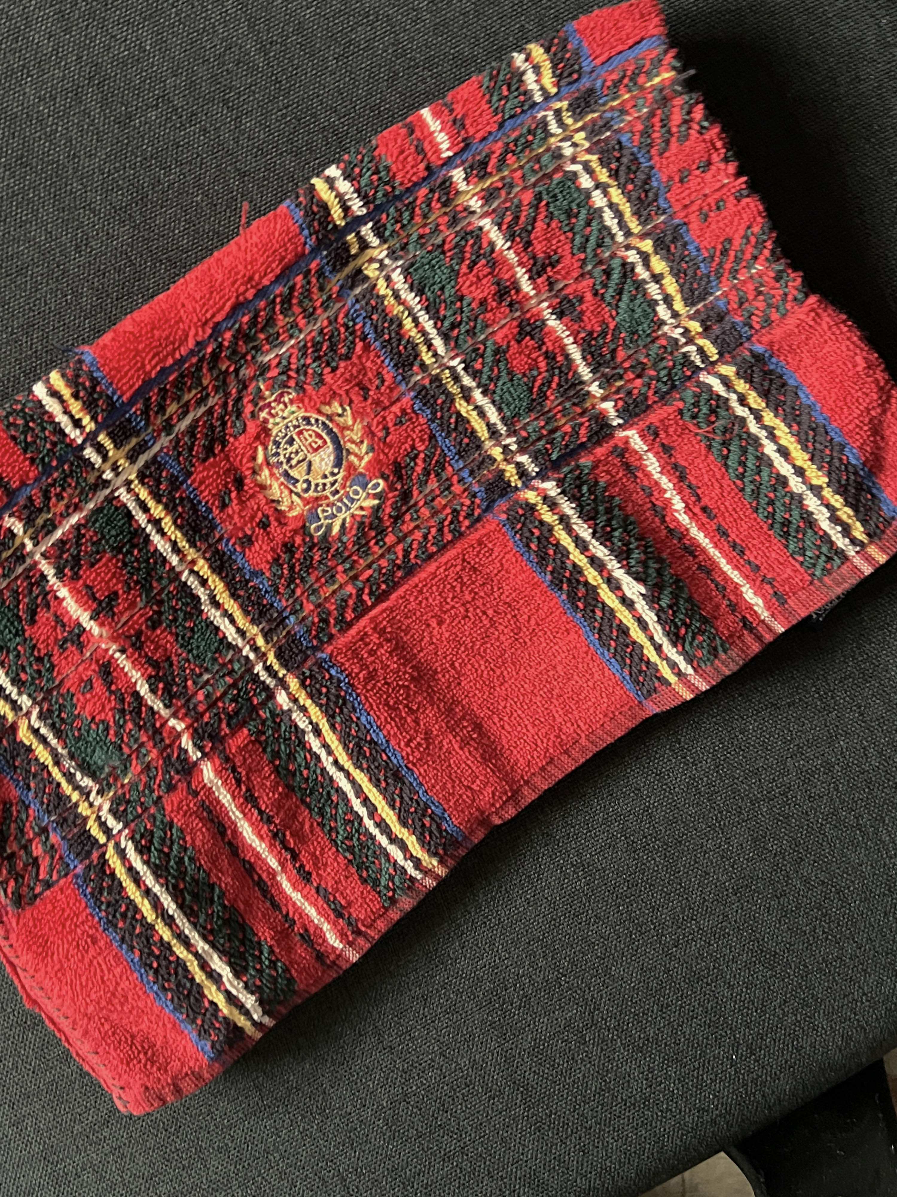 Ralph Lauren towel pouch