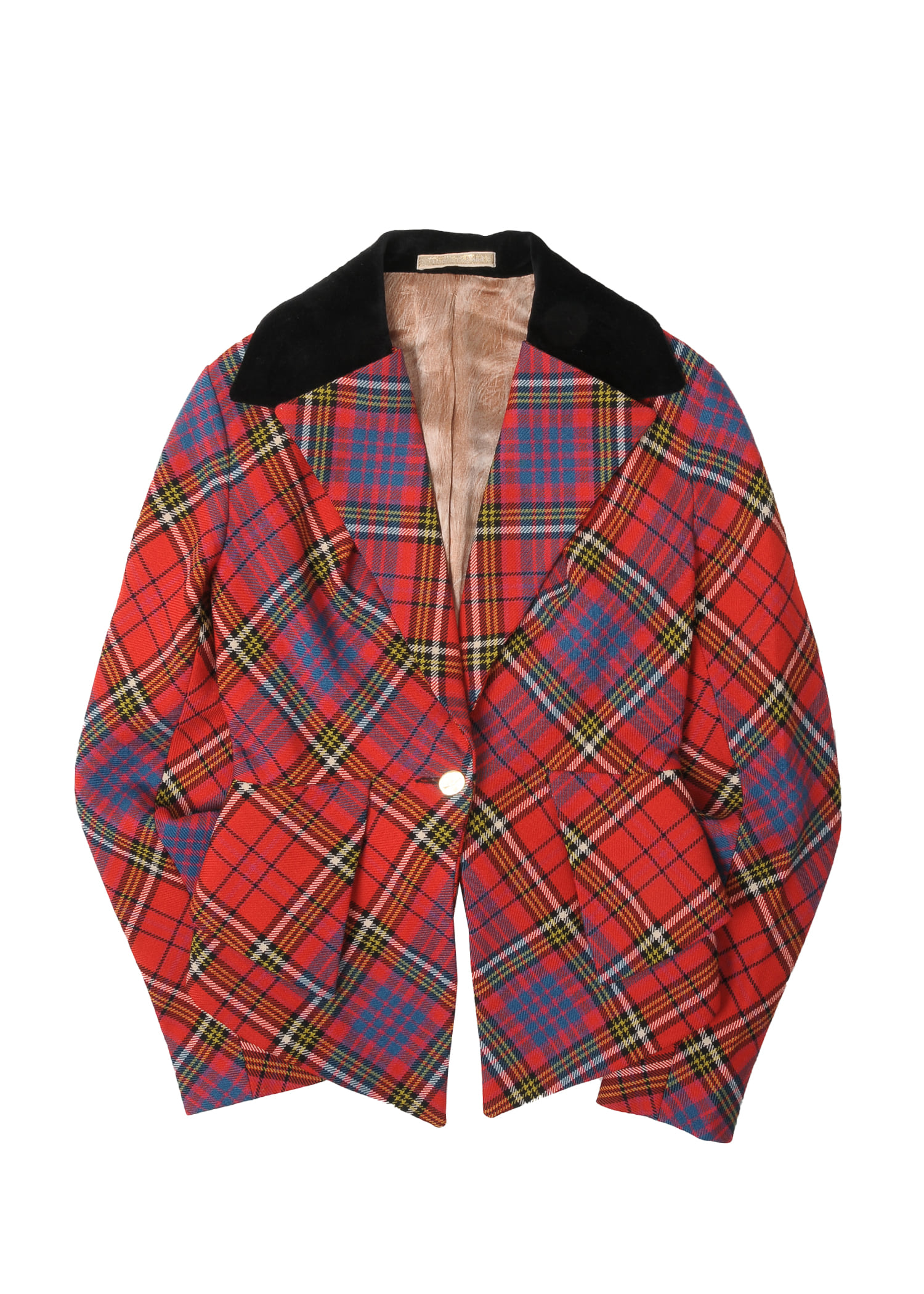 Vivienne Westwood archive tartancheck tailored jacket