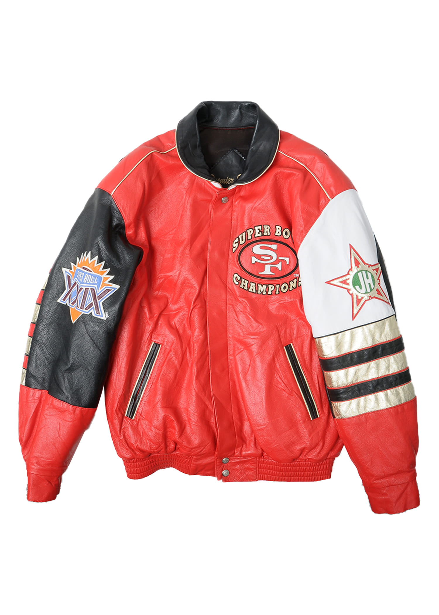 NFL all leather stadium jacket