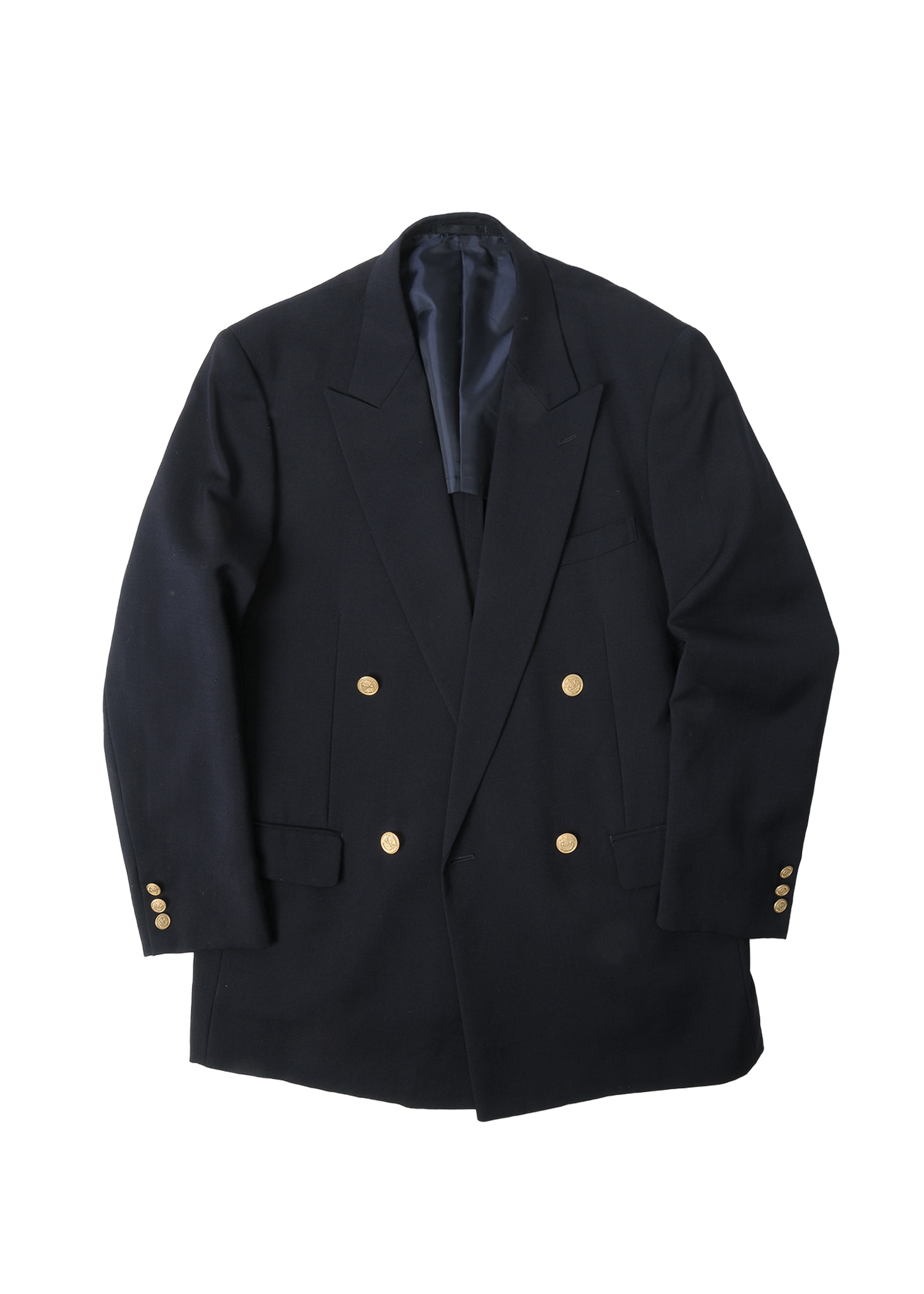 EP. Polo navy golden button jacket