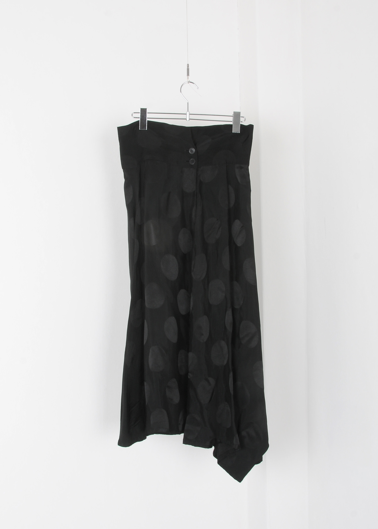 yohji yamamoto noir dot skirts