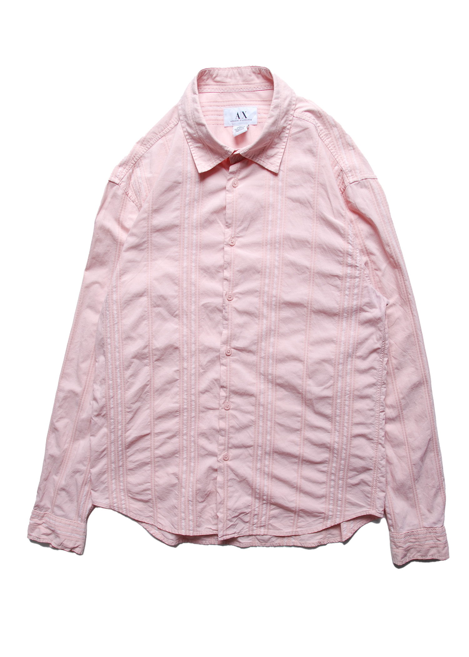Armani Exchange pink shirts