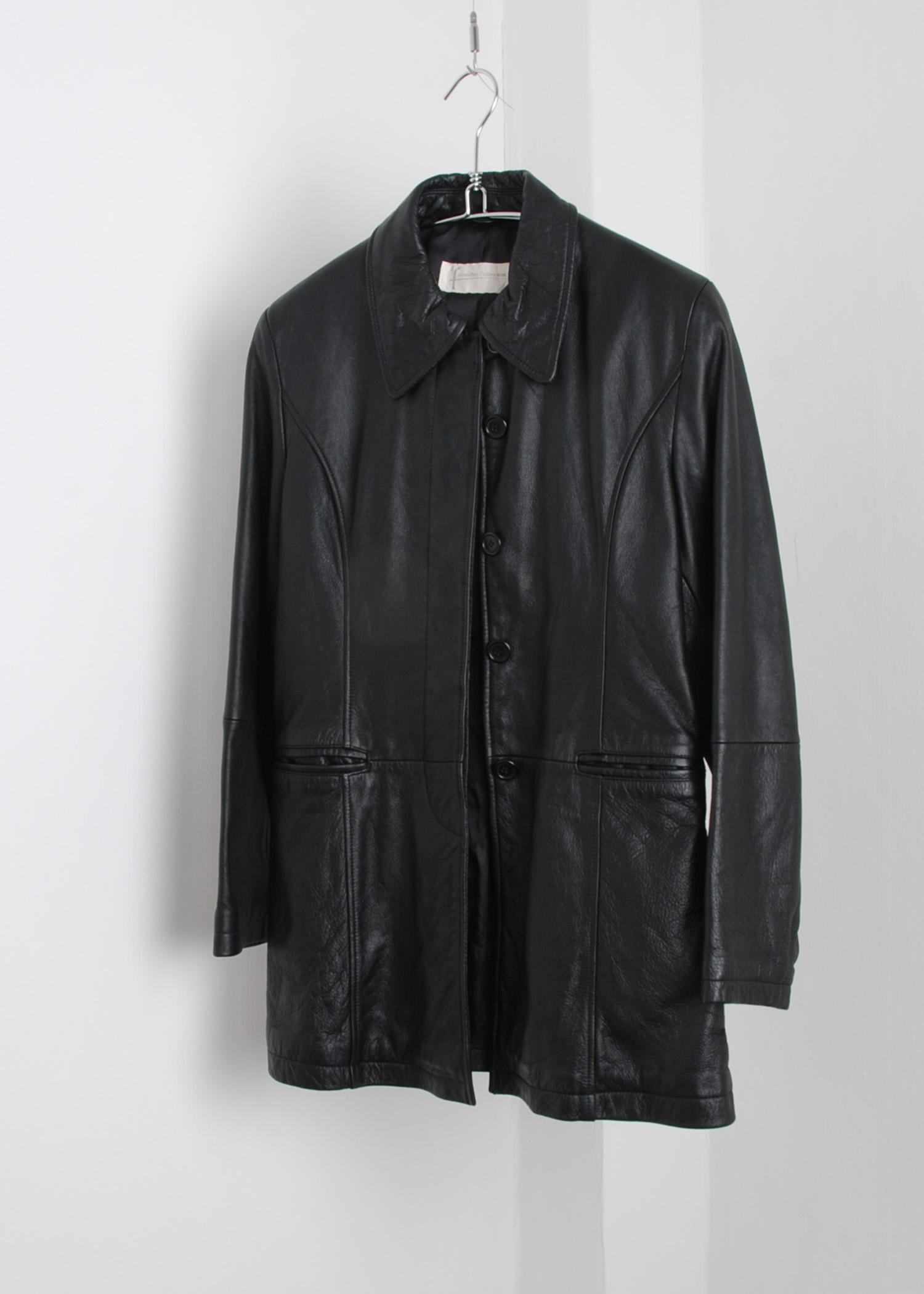 select vintage : leather car coat
