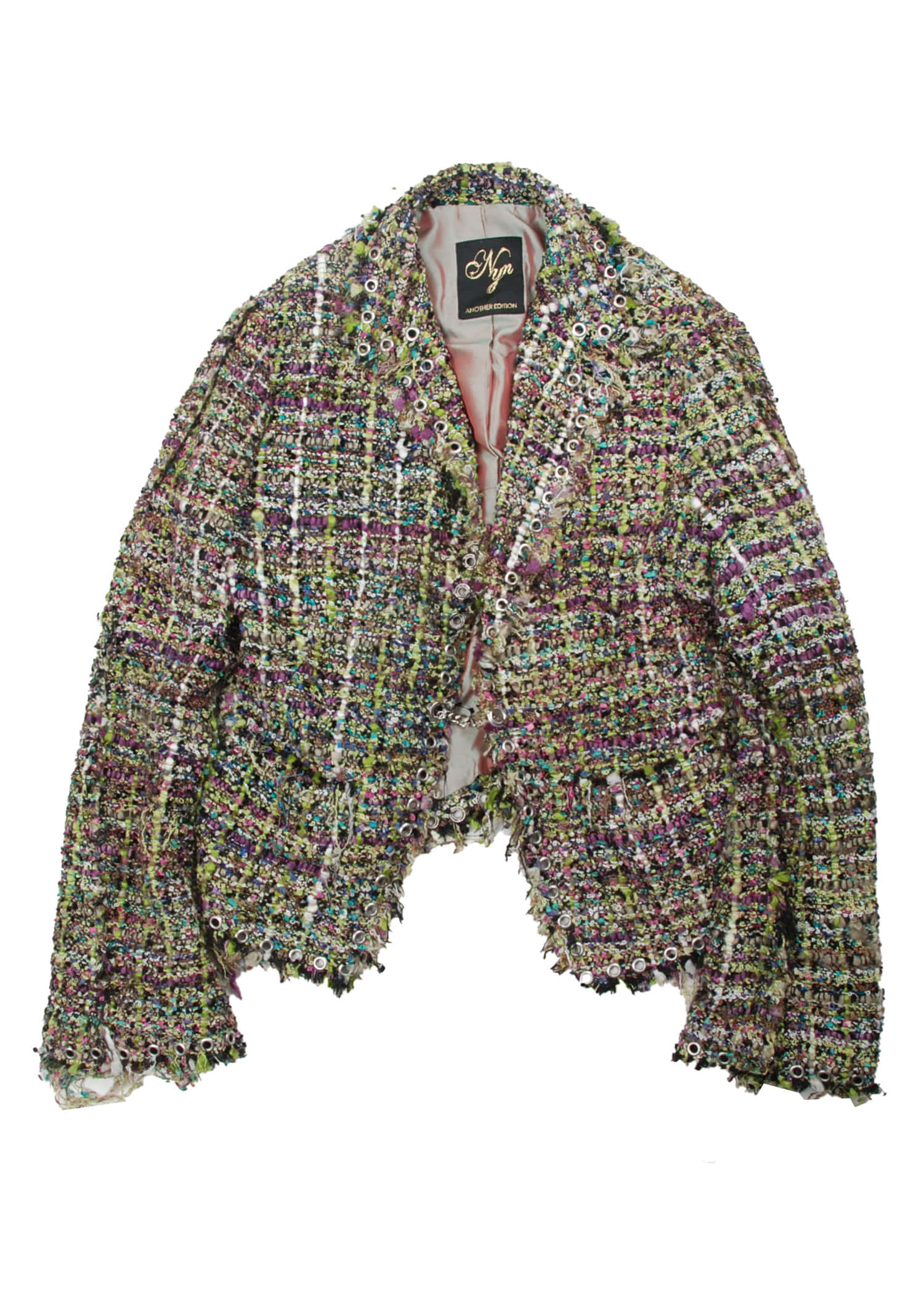 select vintage : punk tweed jacket