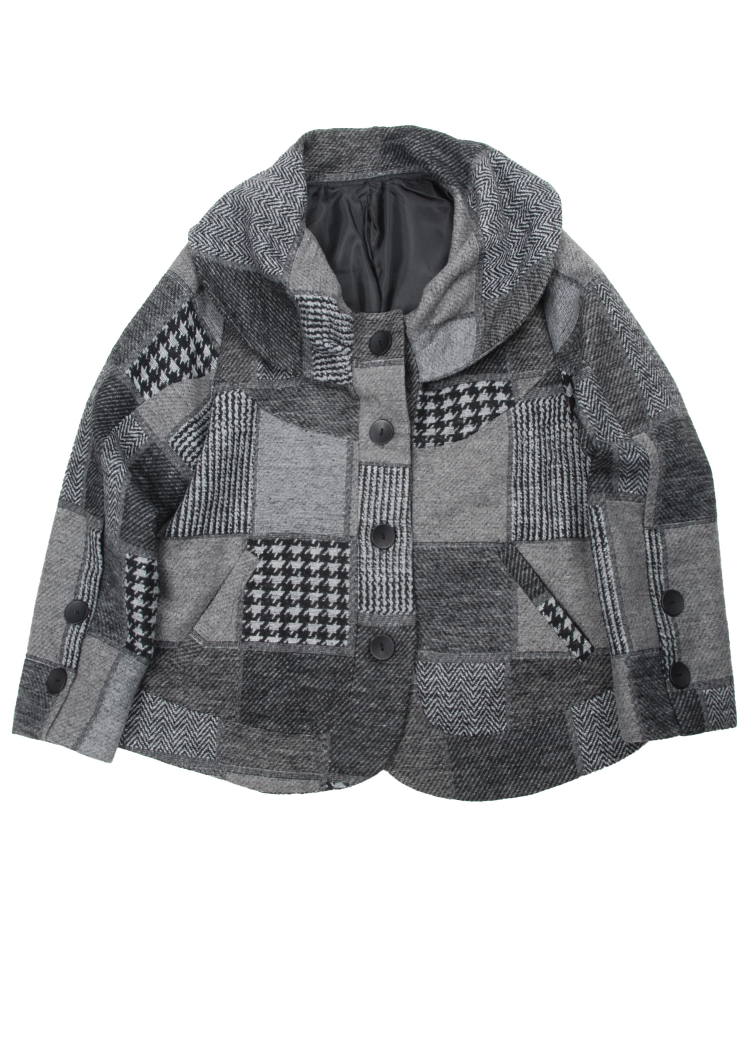 select vintage : crazy pattern short jacket