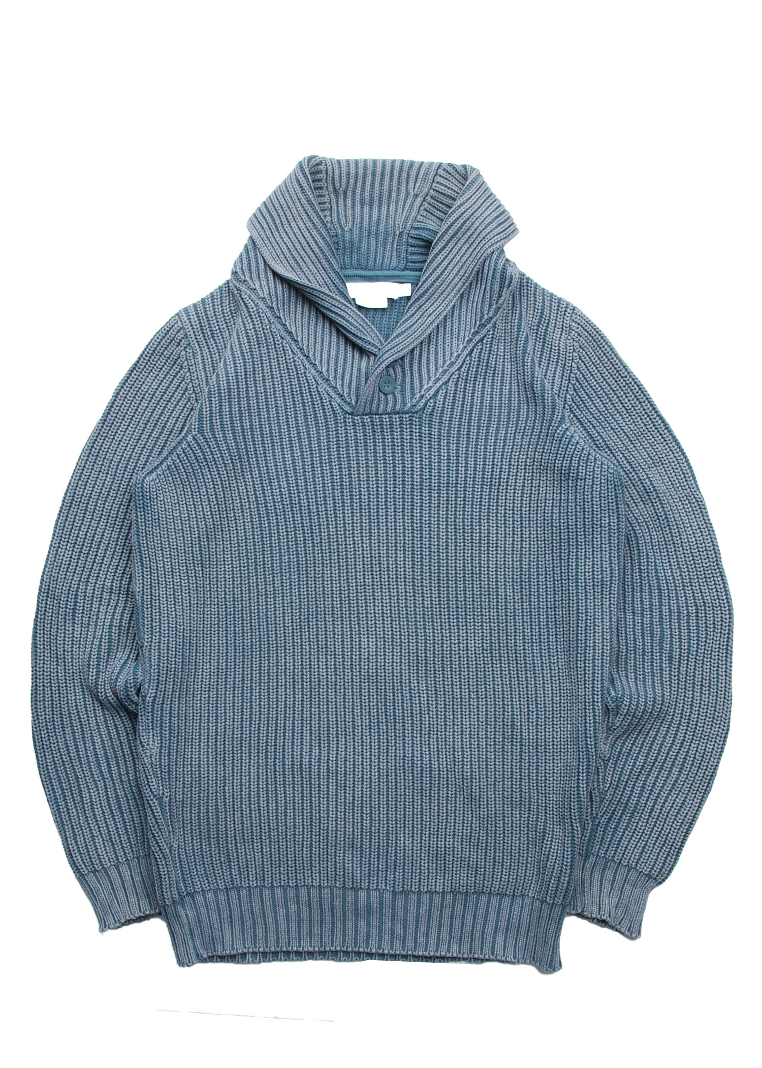 select vintage : indigo shawl knit