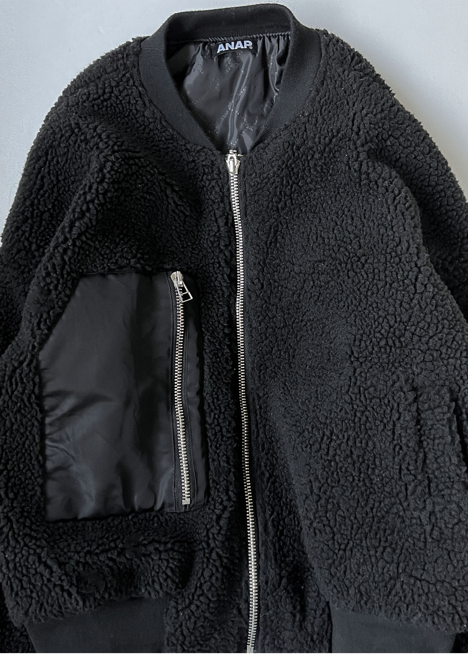 ANAP overfit fleece jacket