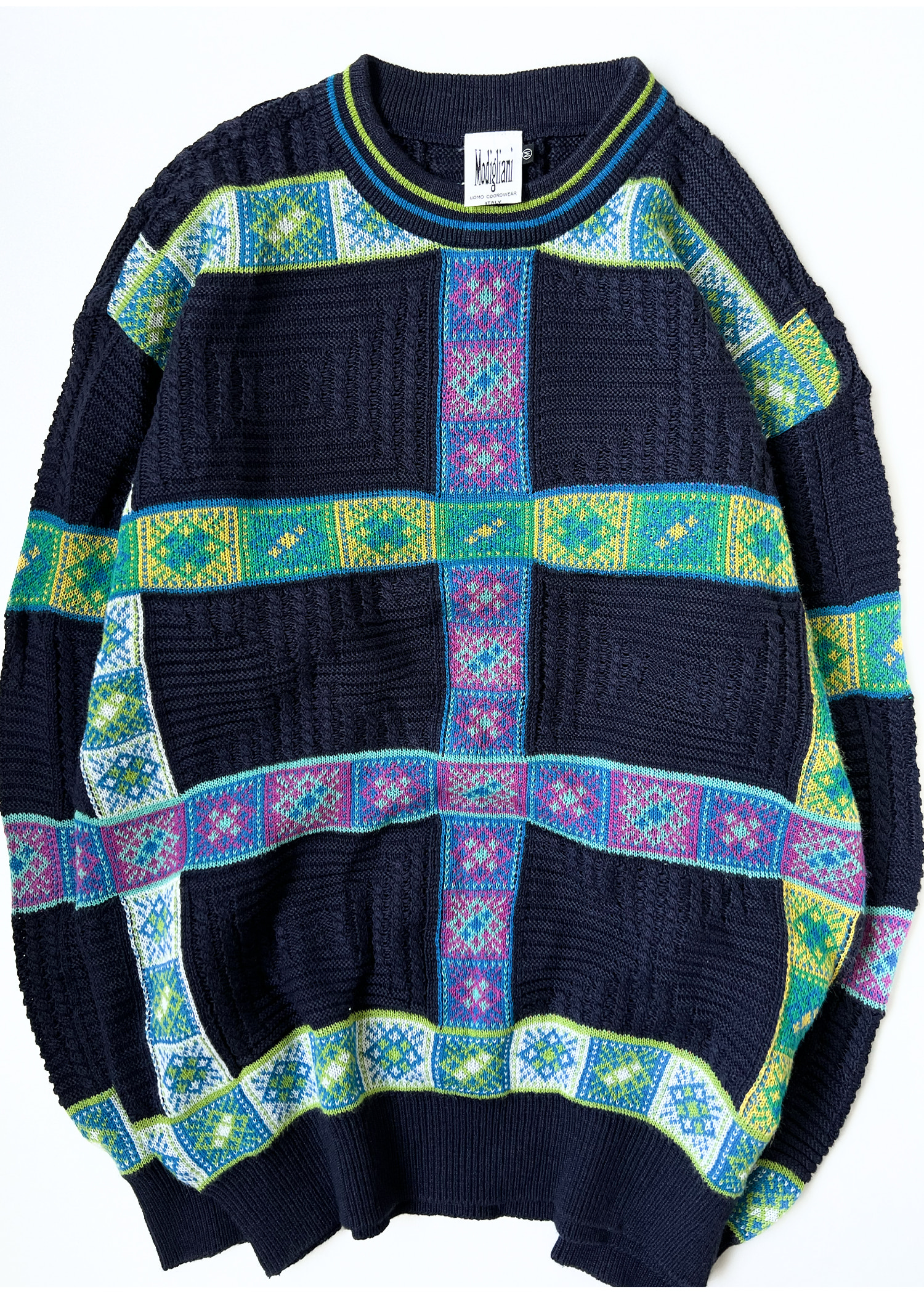 Modigliani patterned knit