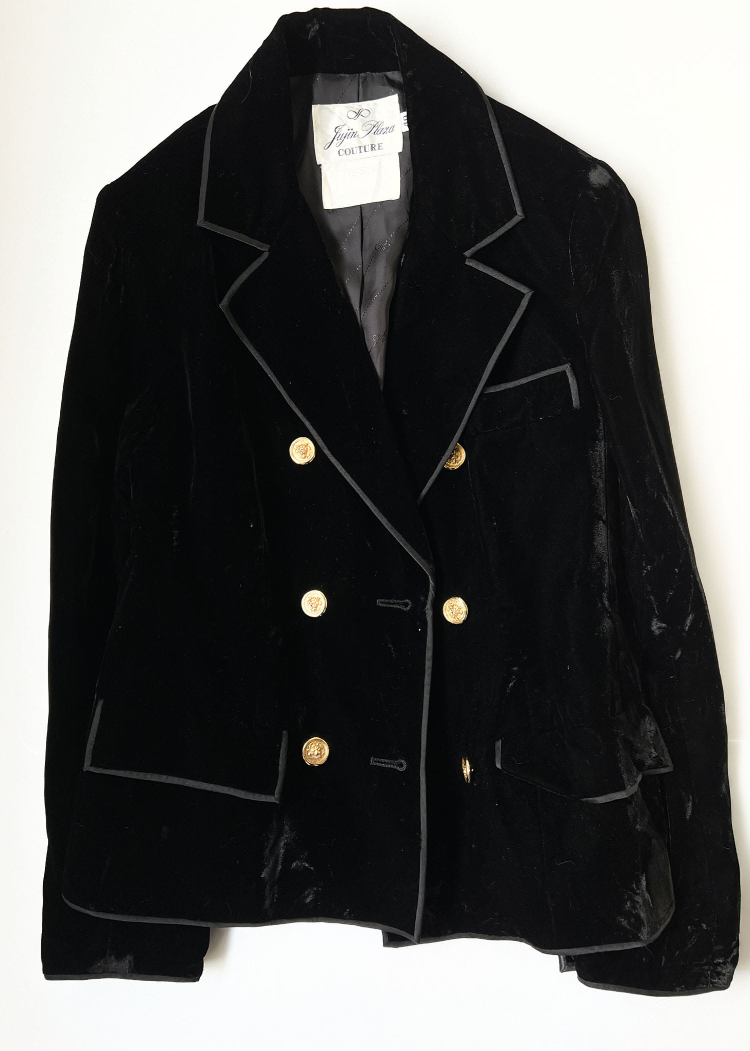 select vintage : velvet double jacket