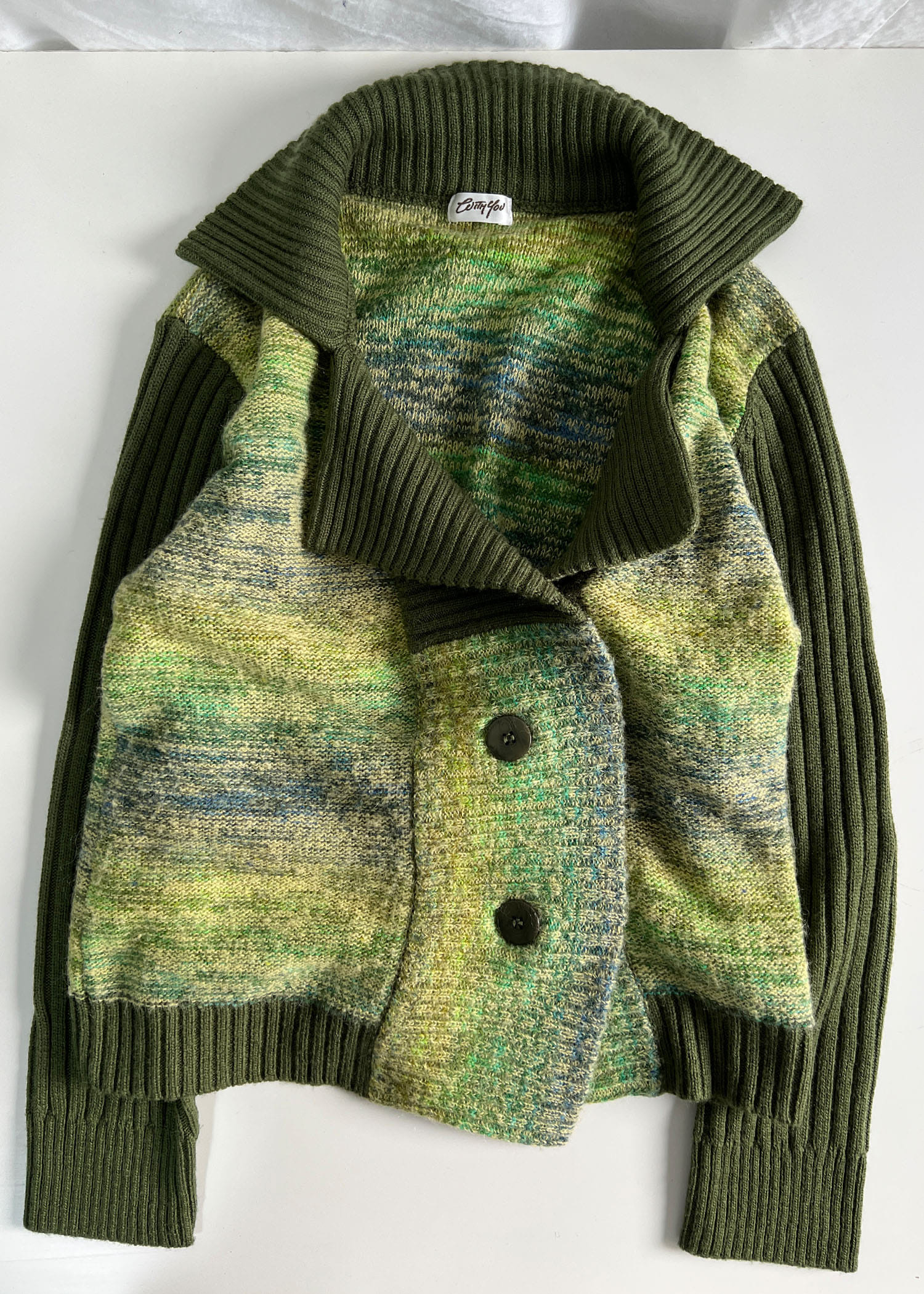 select vintage : knit cardigan