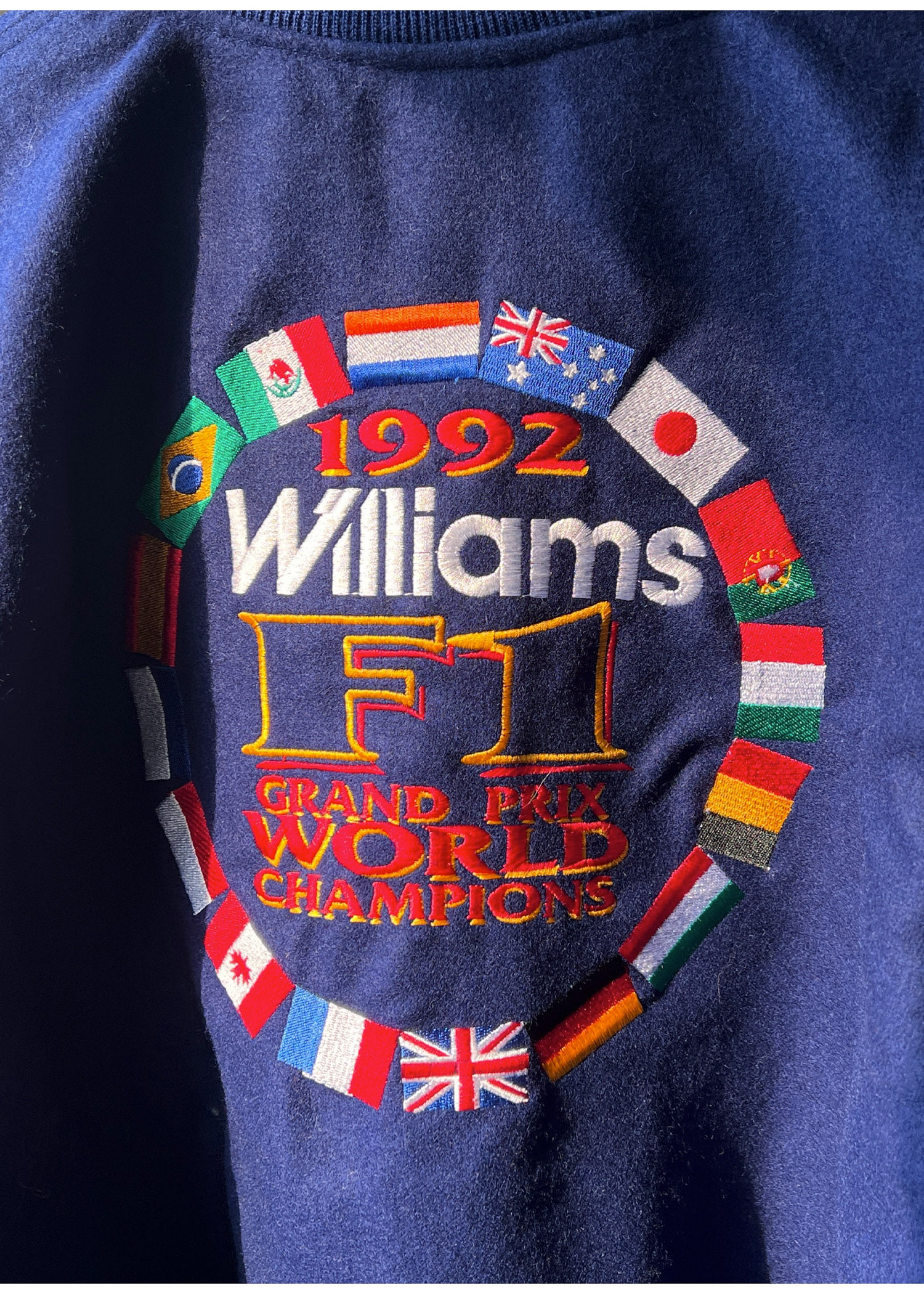 GOODSPORTS 1992 F1 racing  varsity jacket (deadstock)