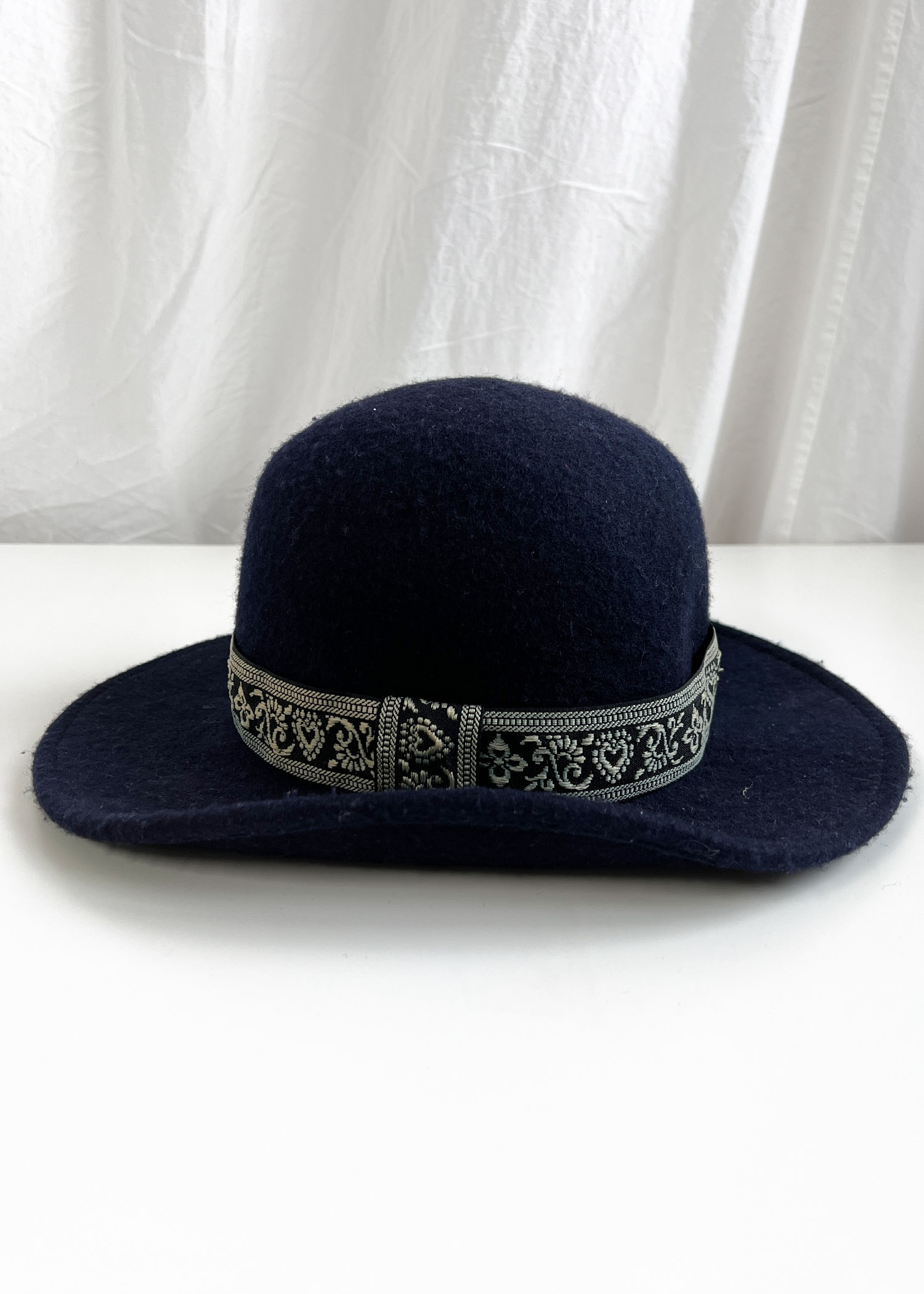 BLUE BLUE fedora hat