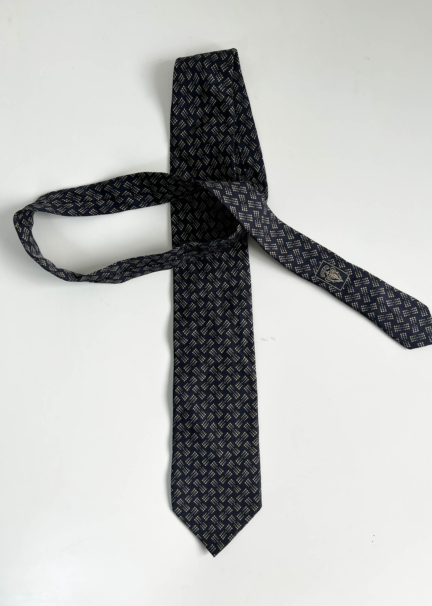 GUCCI pattern tie
