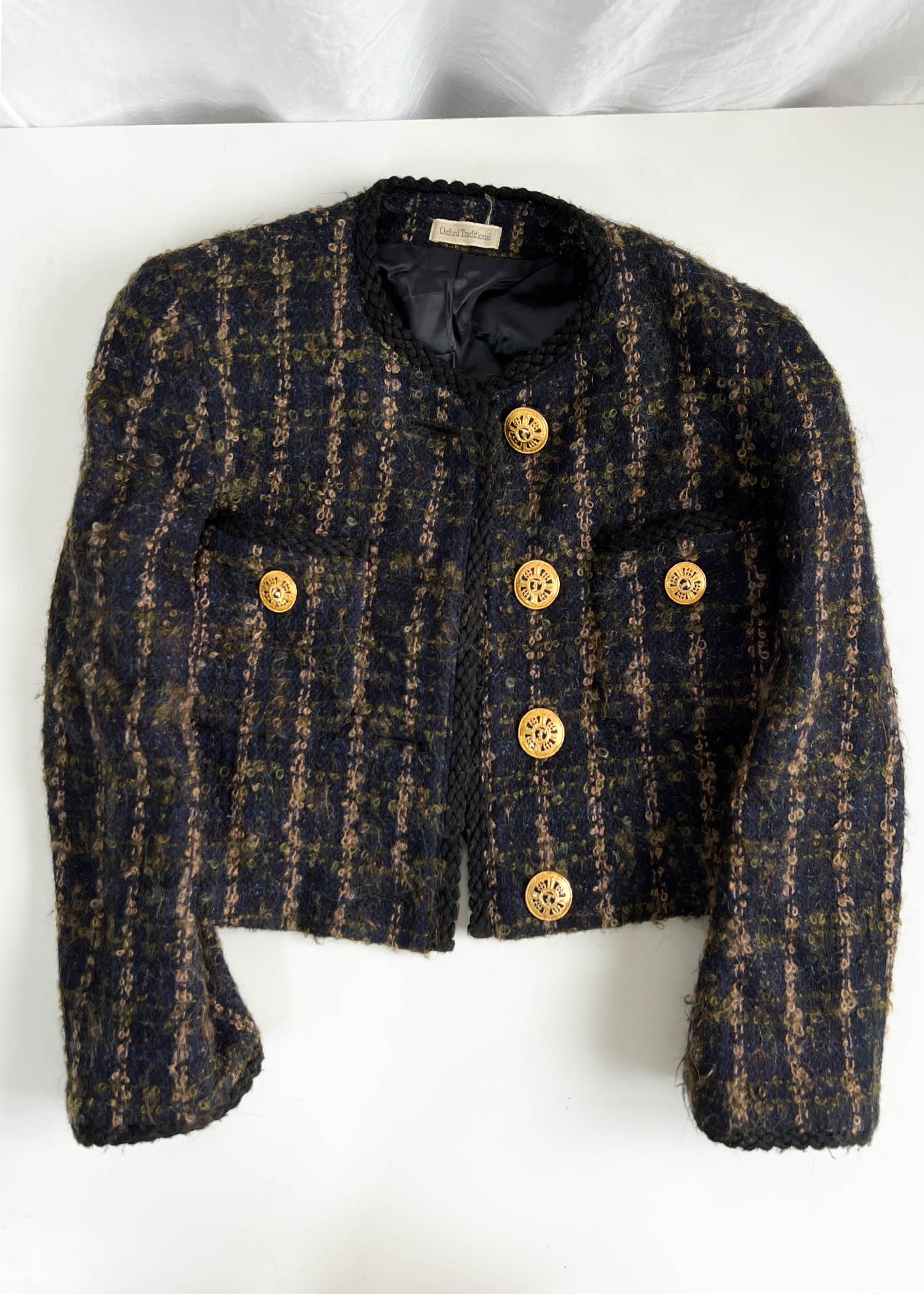 vintage tweed jacket