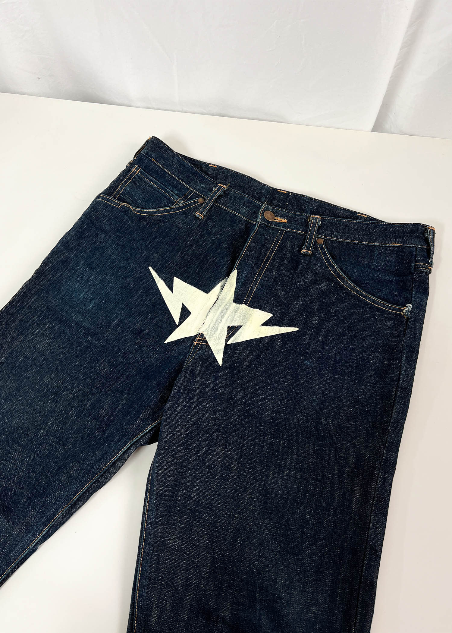 BAPE star printing pants