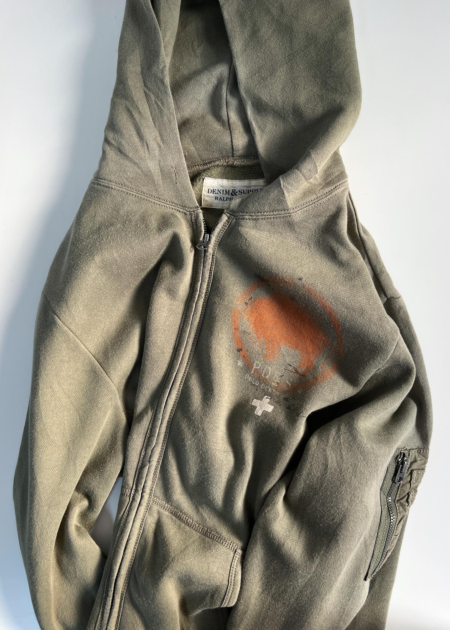 DENIM &amp; SUPPLY by Ralph Lauren zip-uo hoodie
