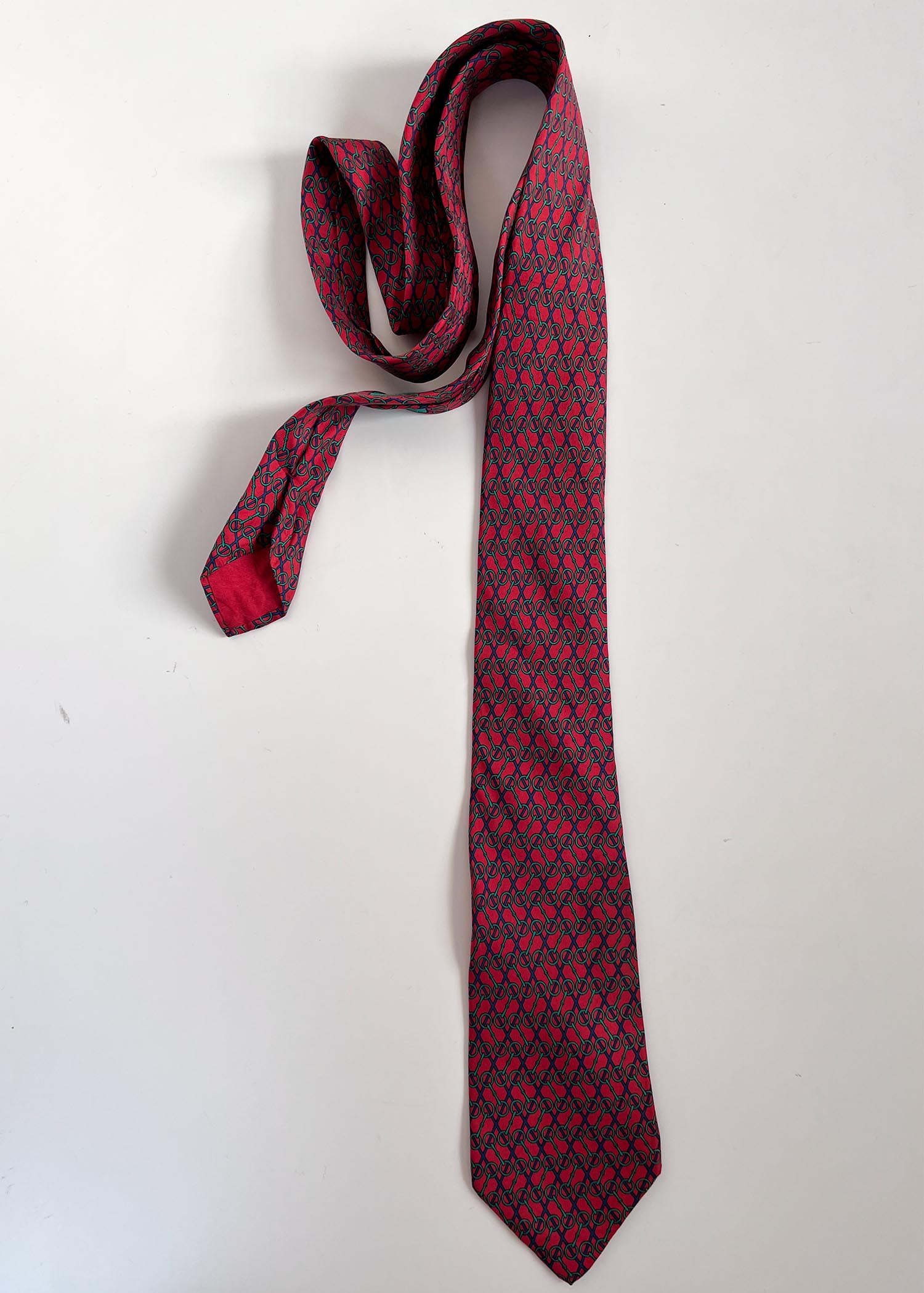 HERMES pattern necktie