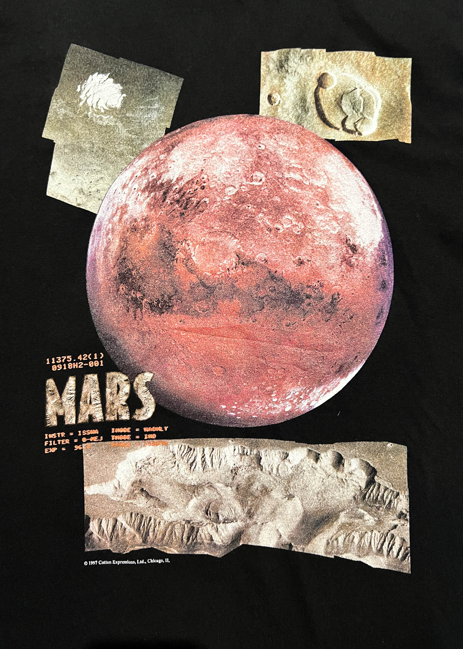 1997 Cotton Expression Mars t-shirts