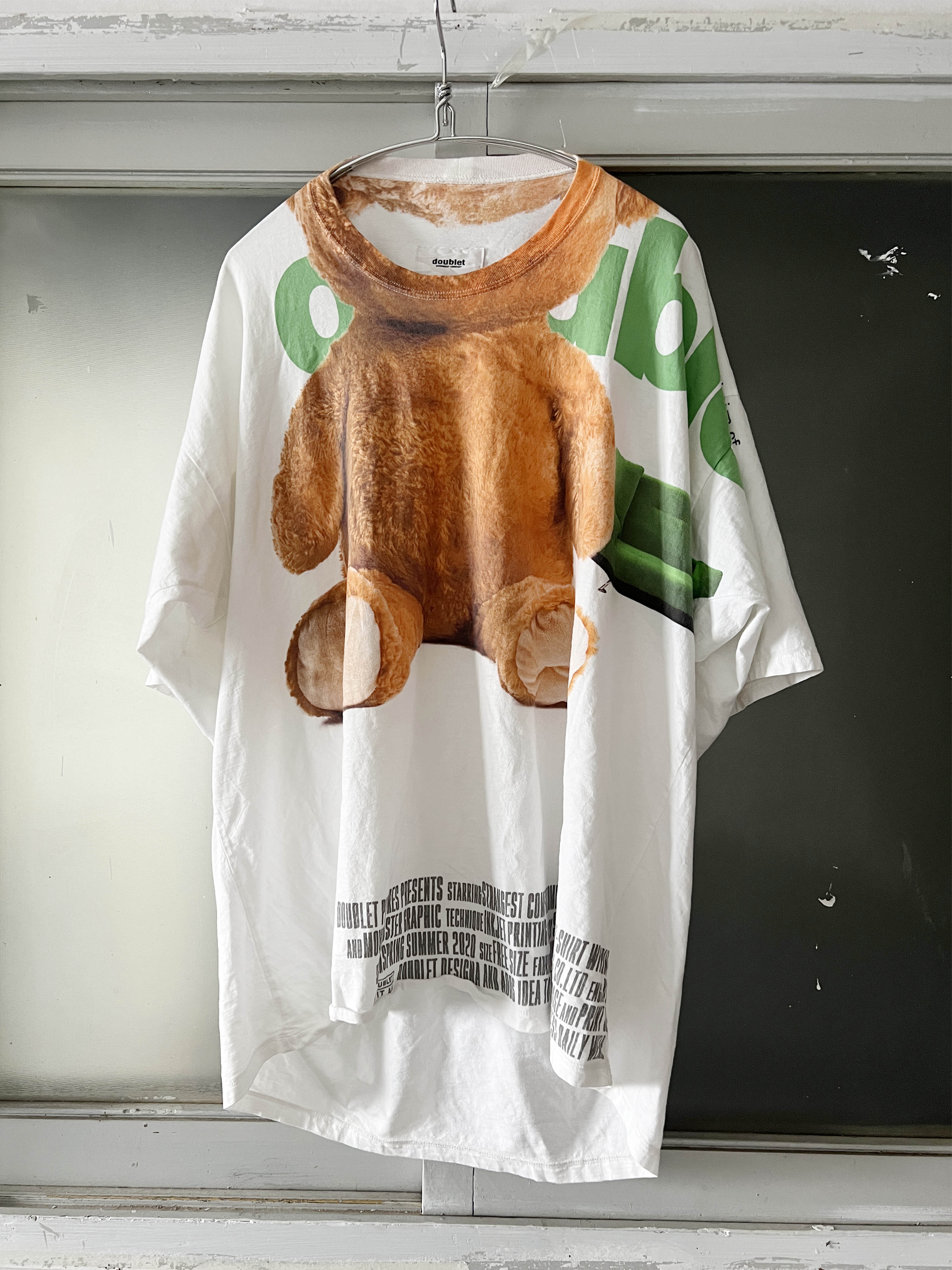 doublet 20ss faceout t-shirts
