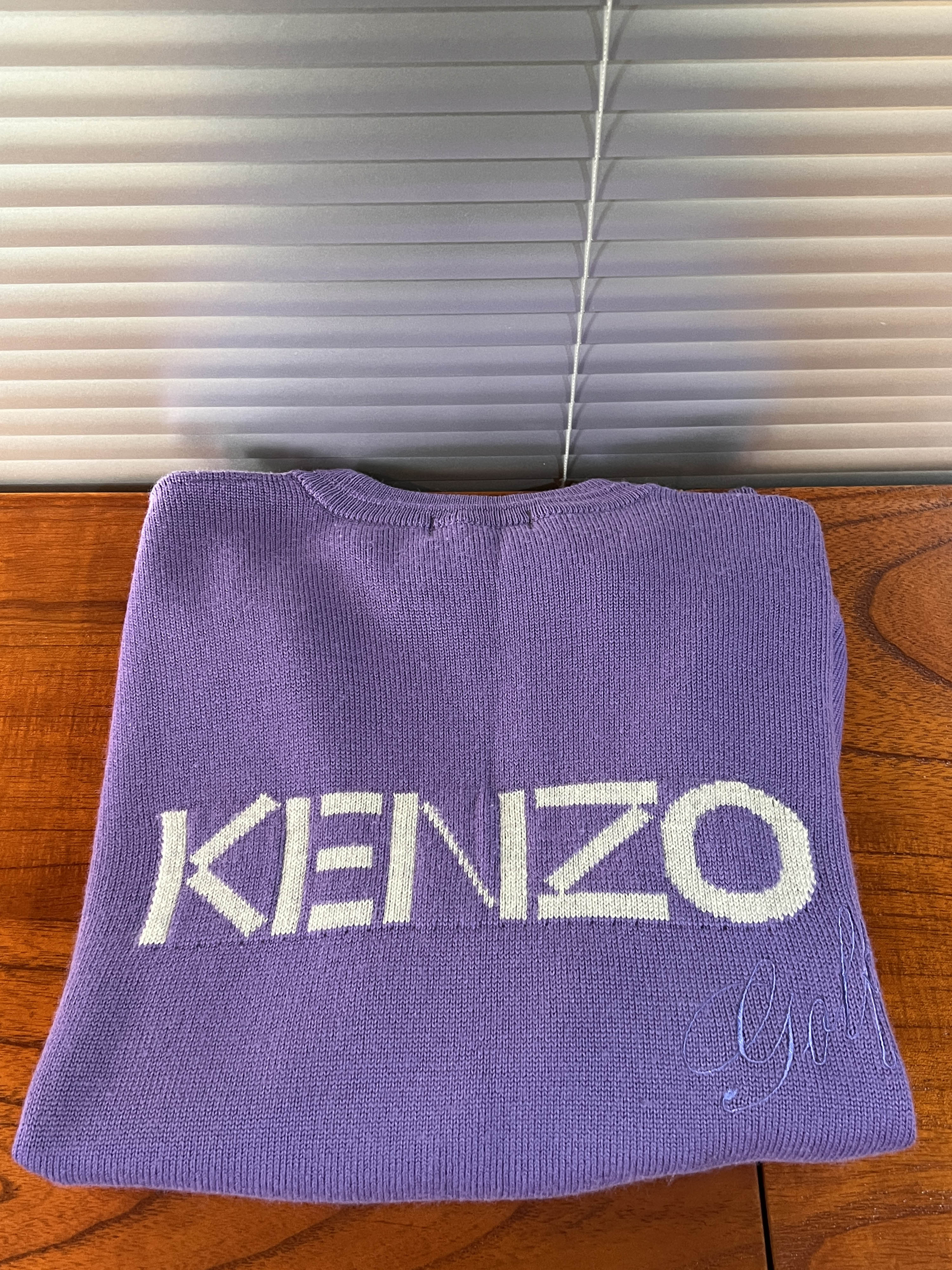 KENZO logo knit