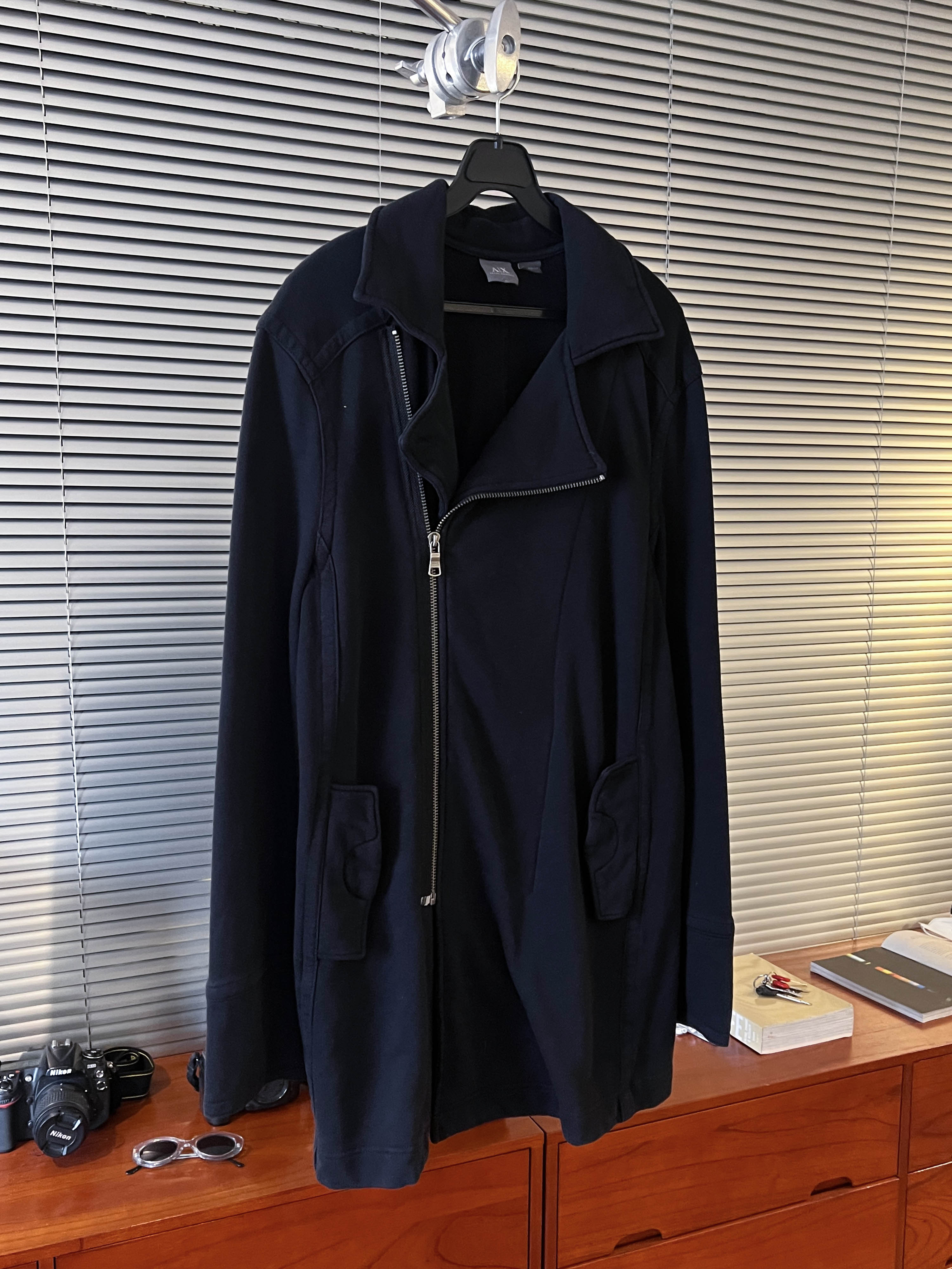 Armani Exchange cotton rider jacket