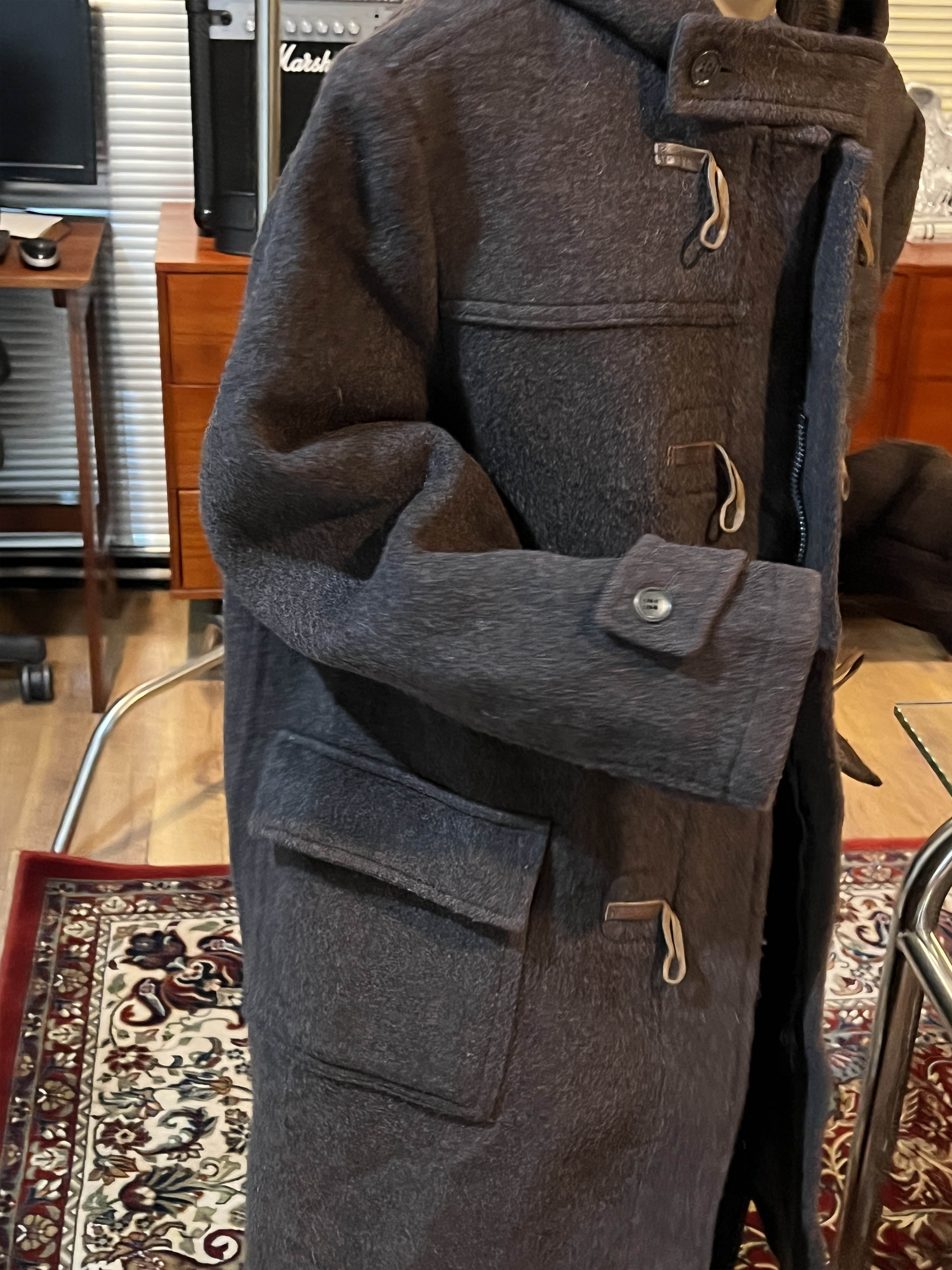 vintage duffle coat