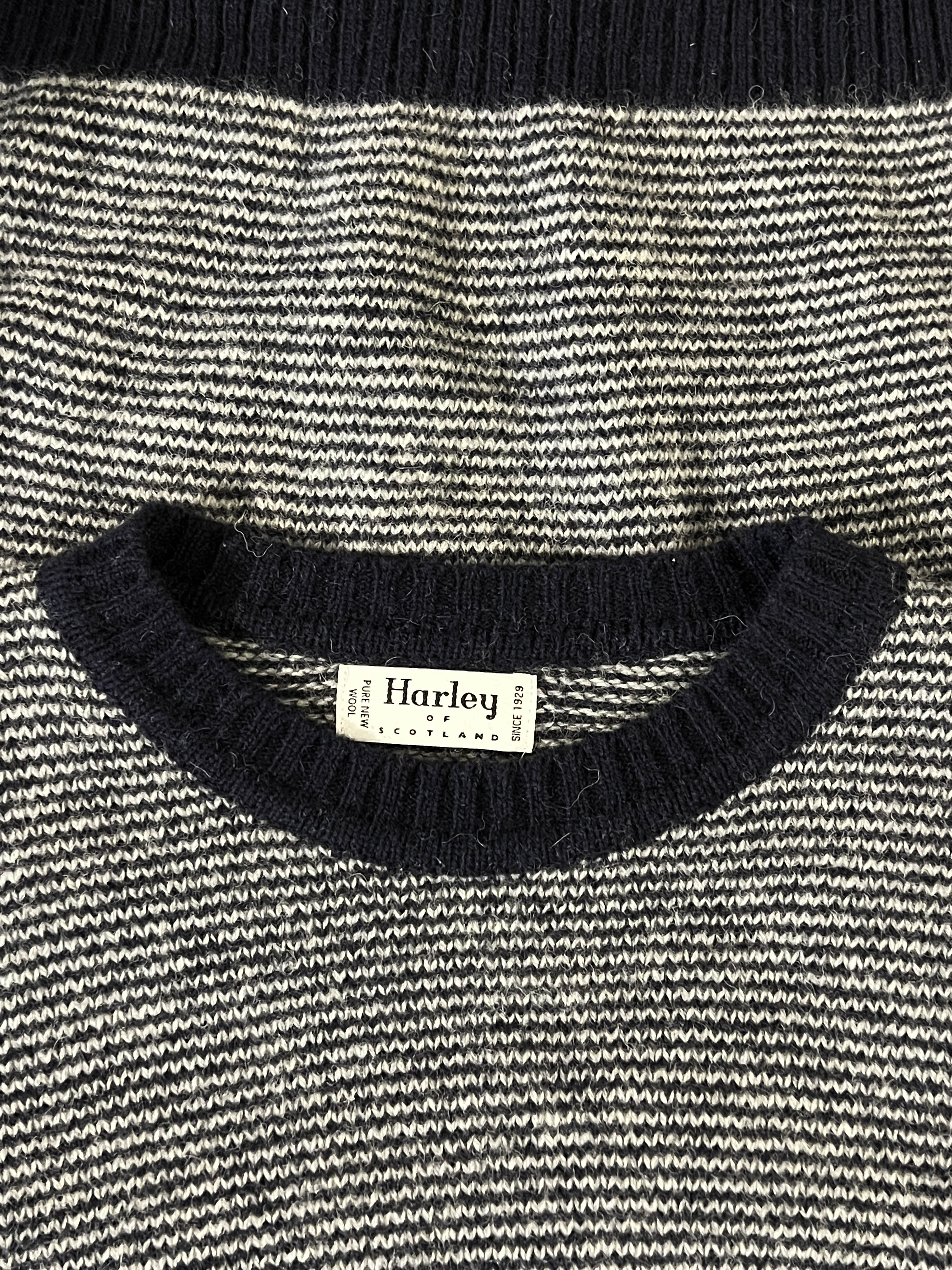 Harley of Scotland stripe knit