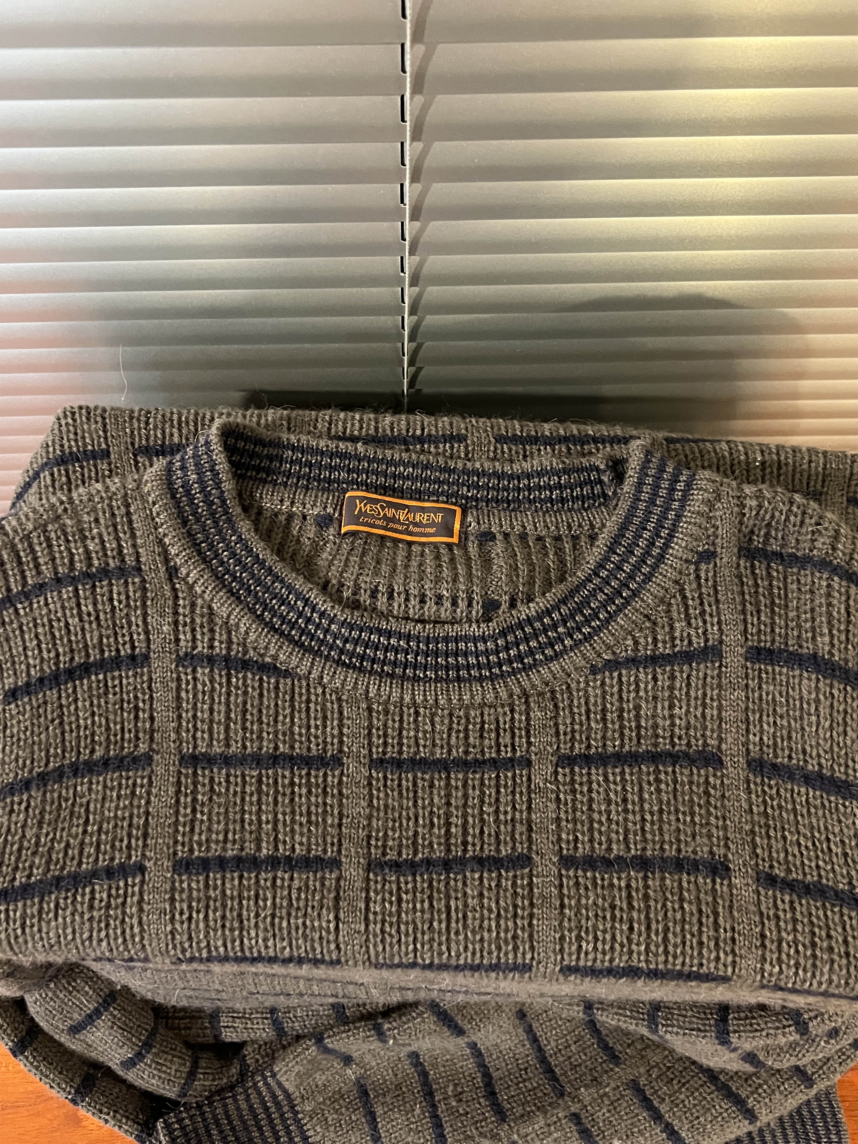 Yves Saint Laurent knit