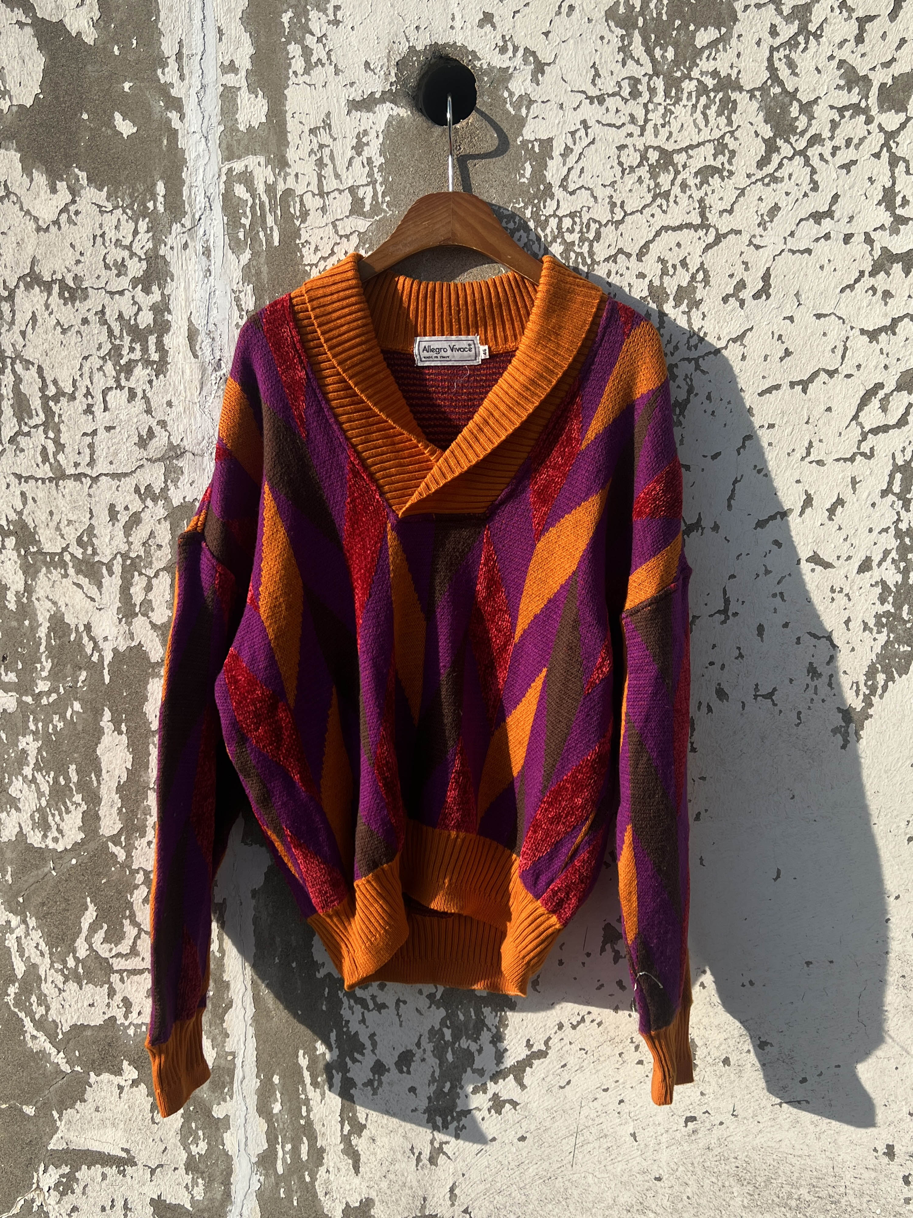 Allegro Vivace pattern knit