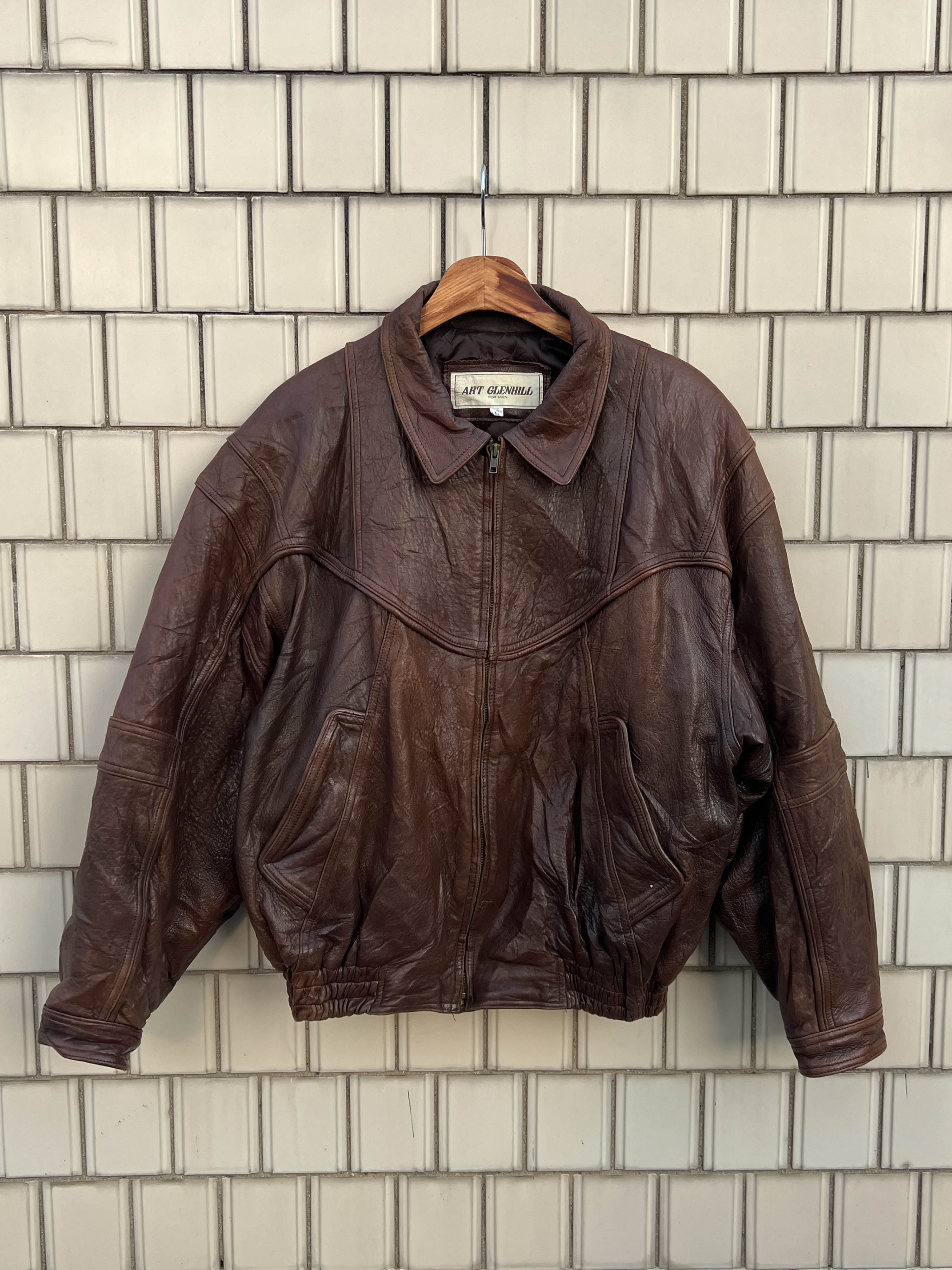 ART GRENHILL leather jacket