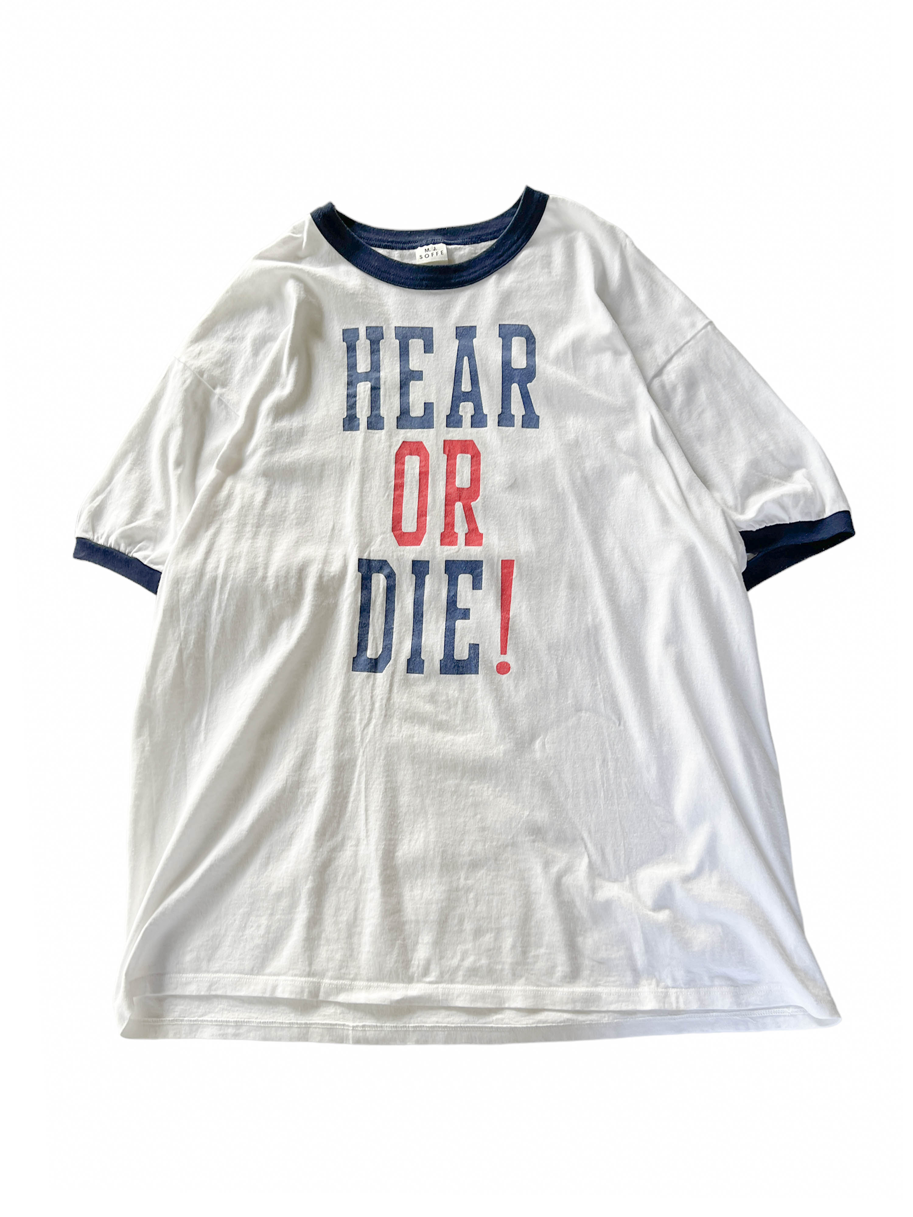 vintage &quot;HEAR OR DIE&quot; t-shirts