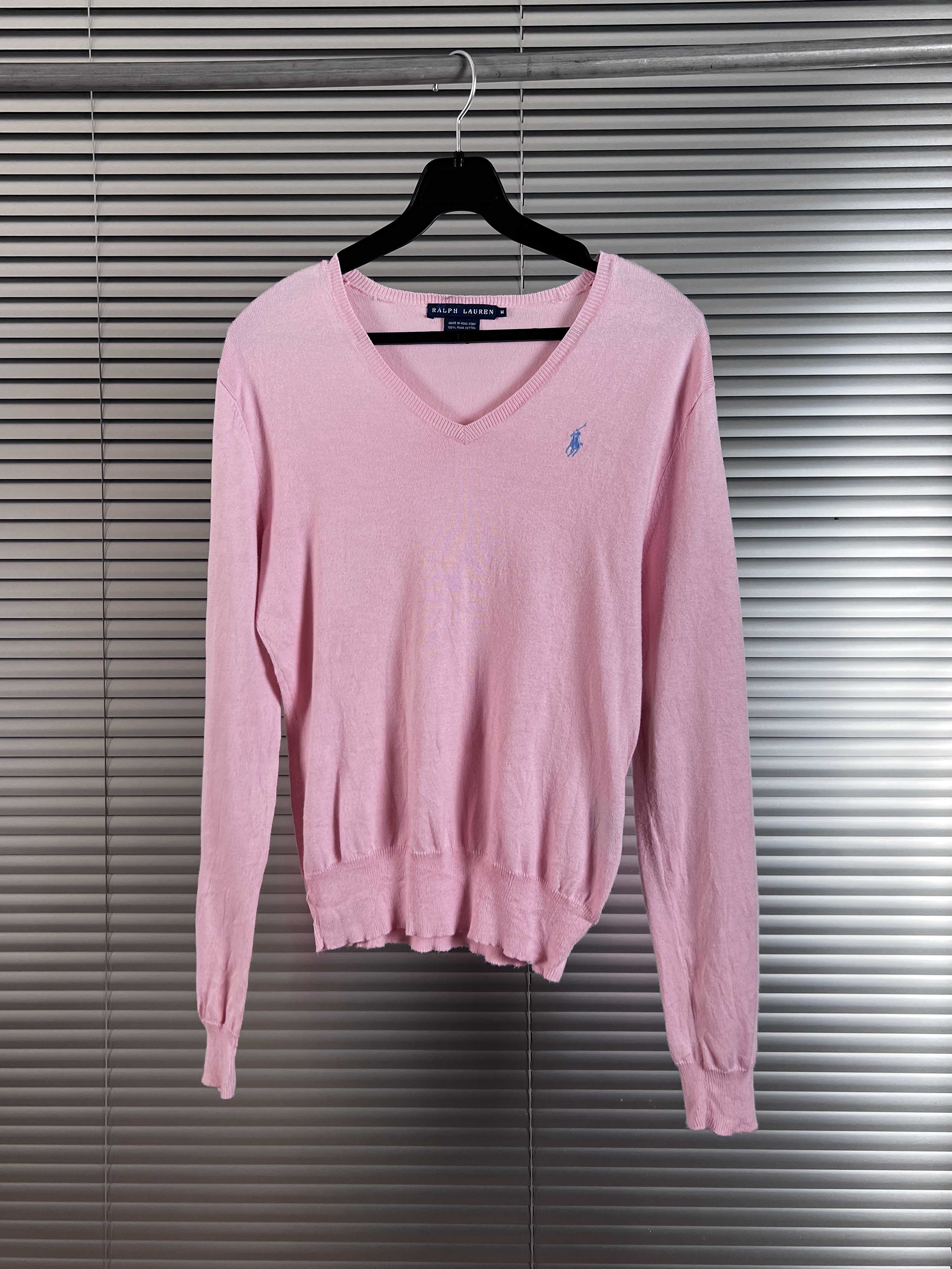 ralph lauren pink knit