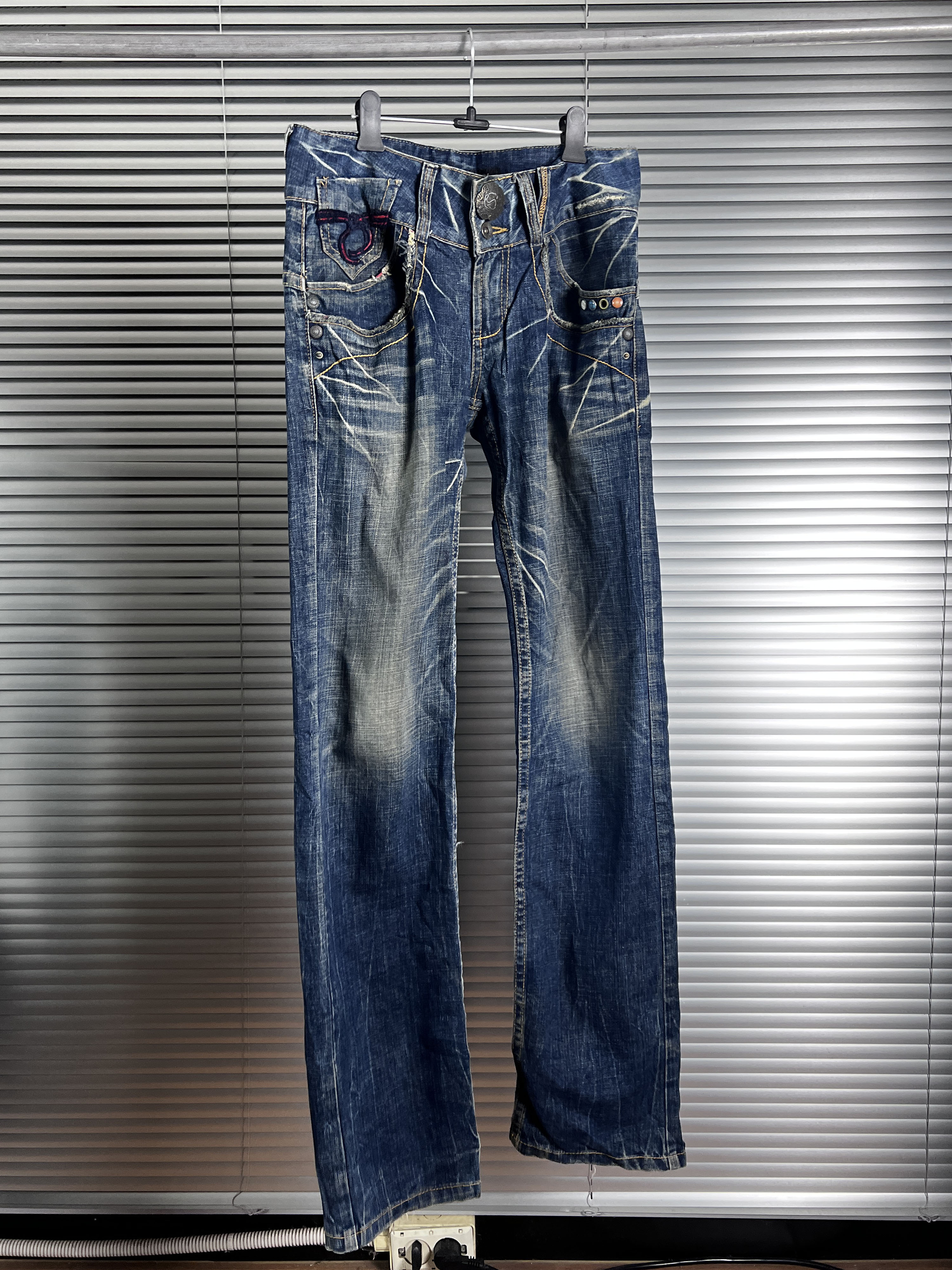 RED PEPPER double layer punk jean