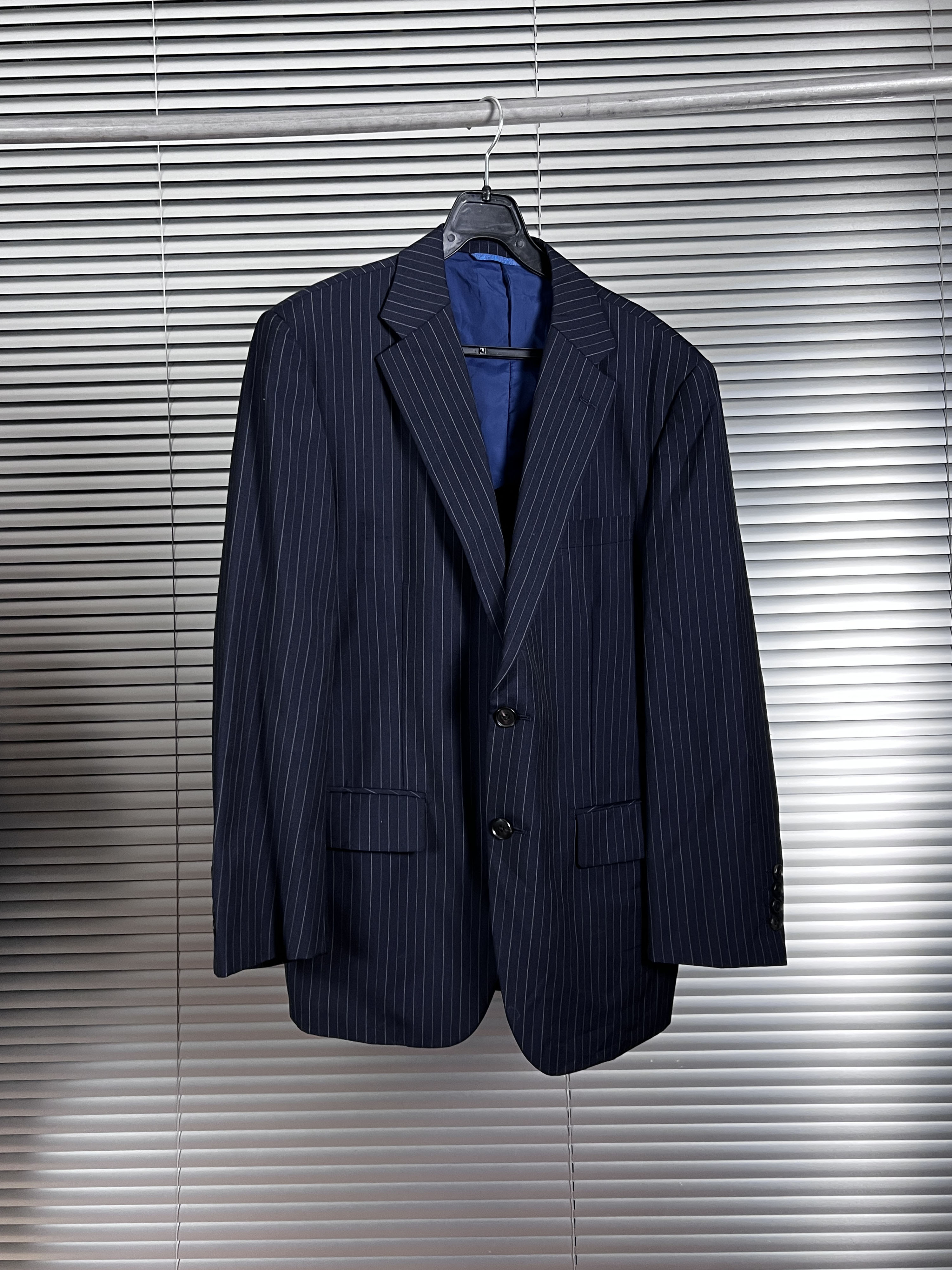 STOVEL &amp; MASNON stripe jacket ( fabric by Lolo piana )