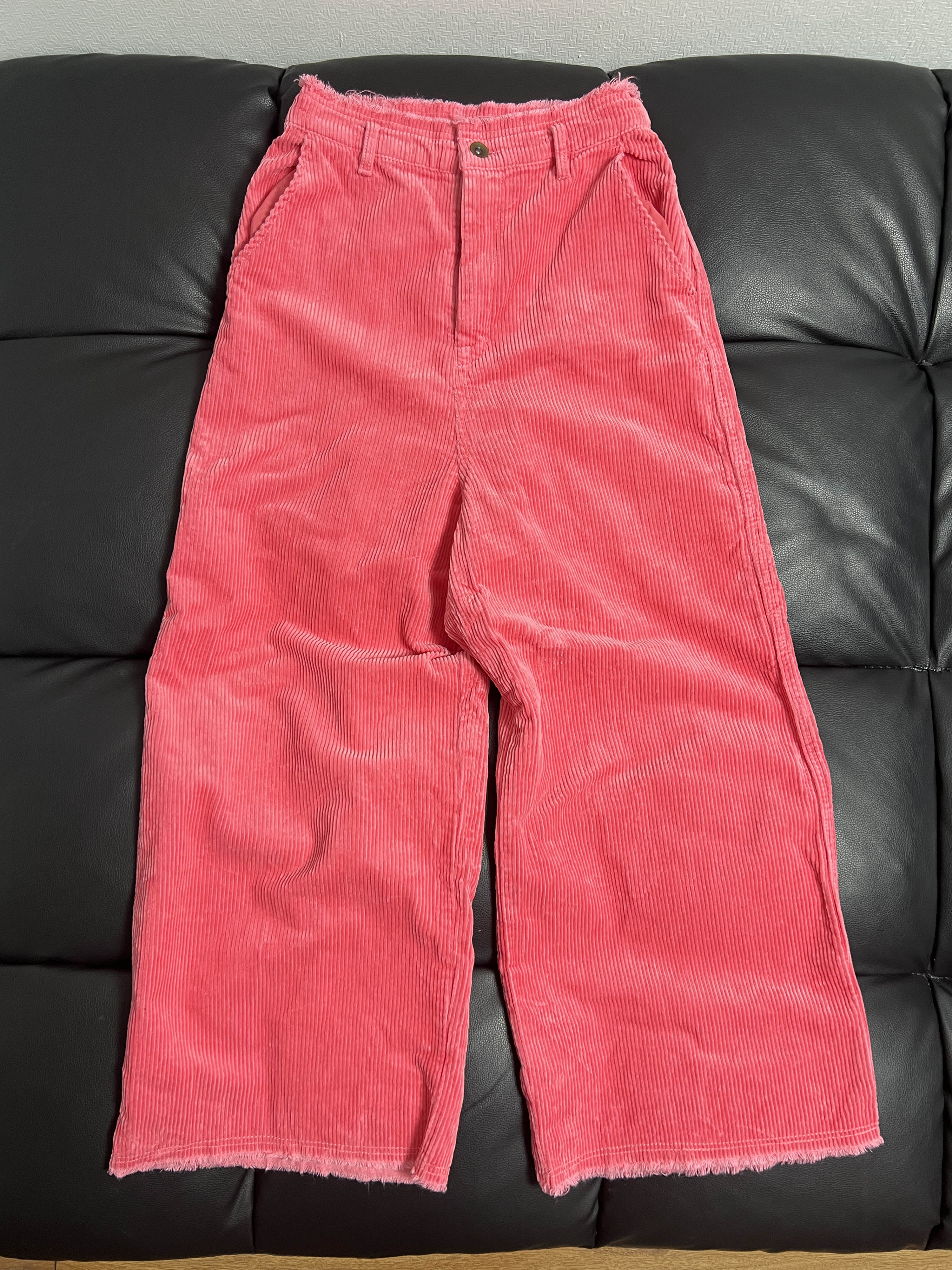 niko and... pink cord pants