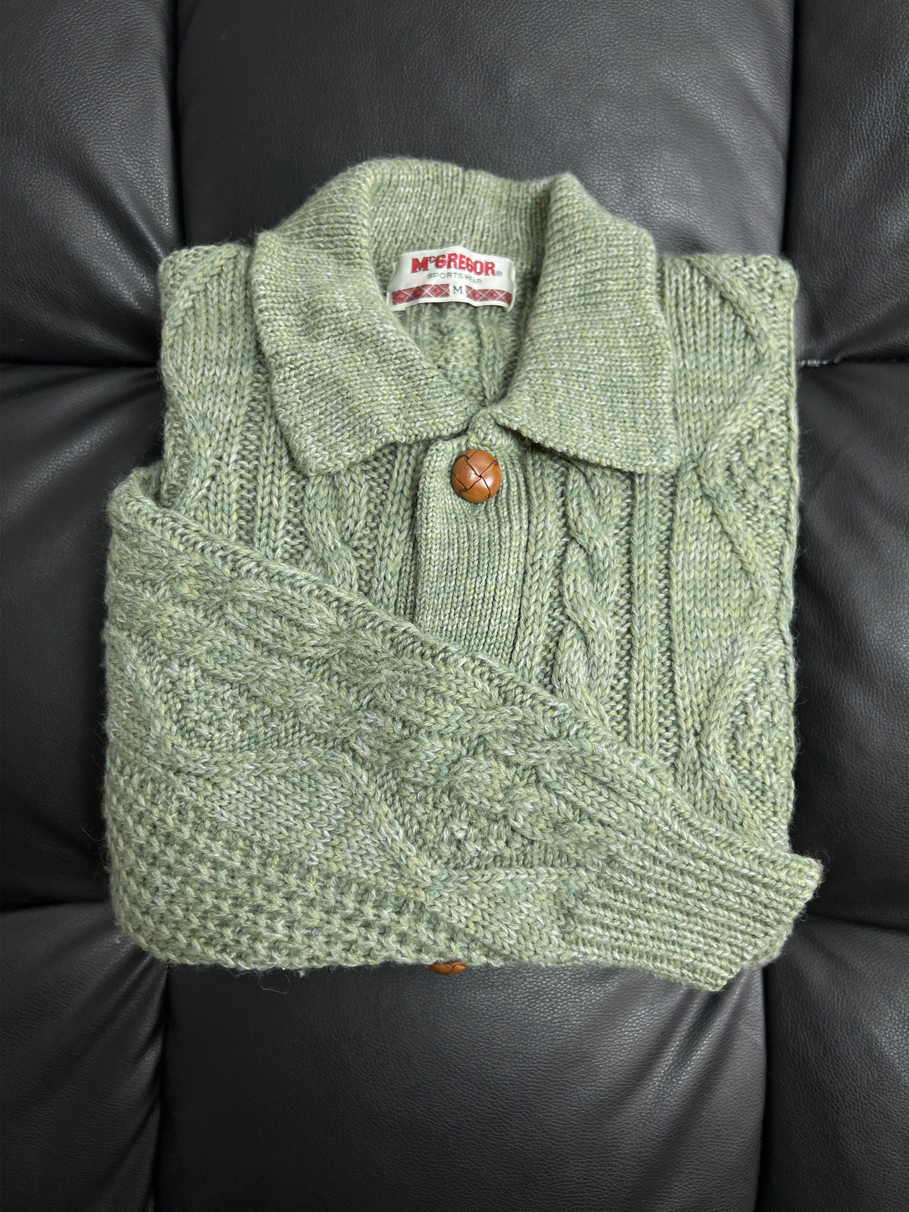 M&#039;C GREGOR cable knit cardigan
