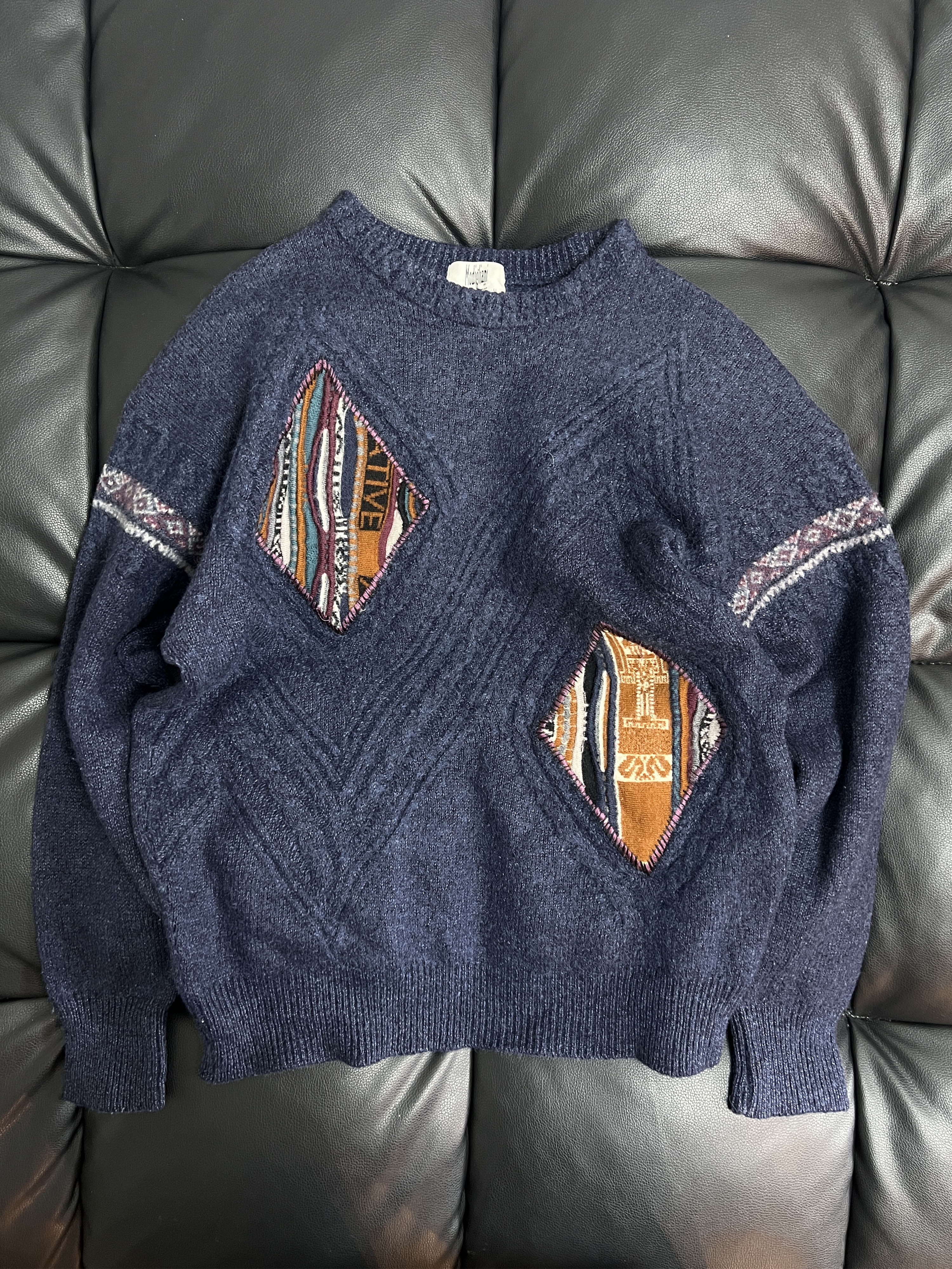 Modigliani mixed pattern knit