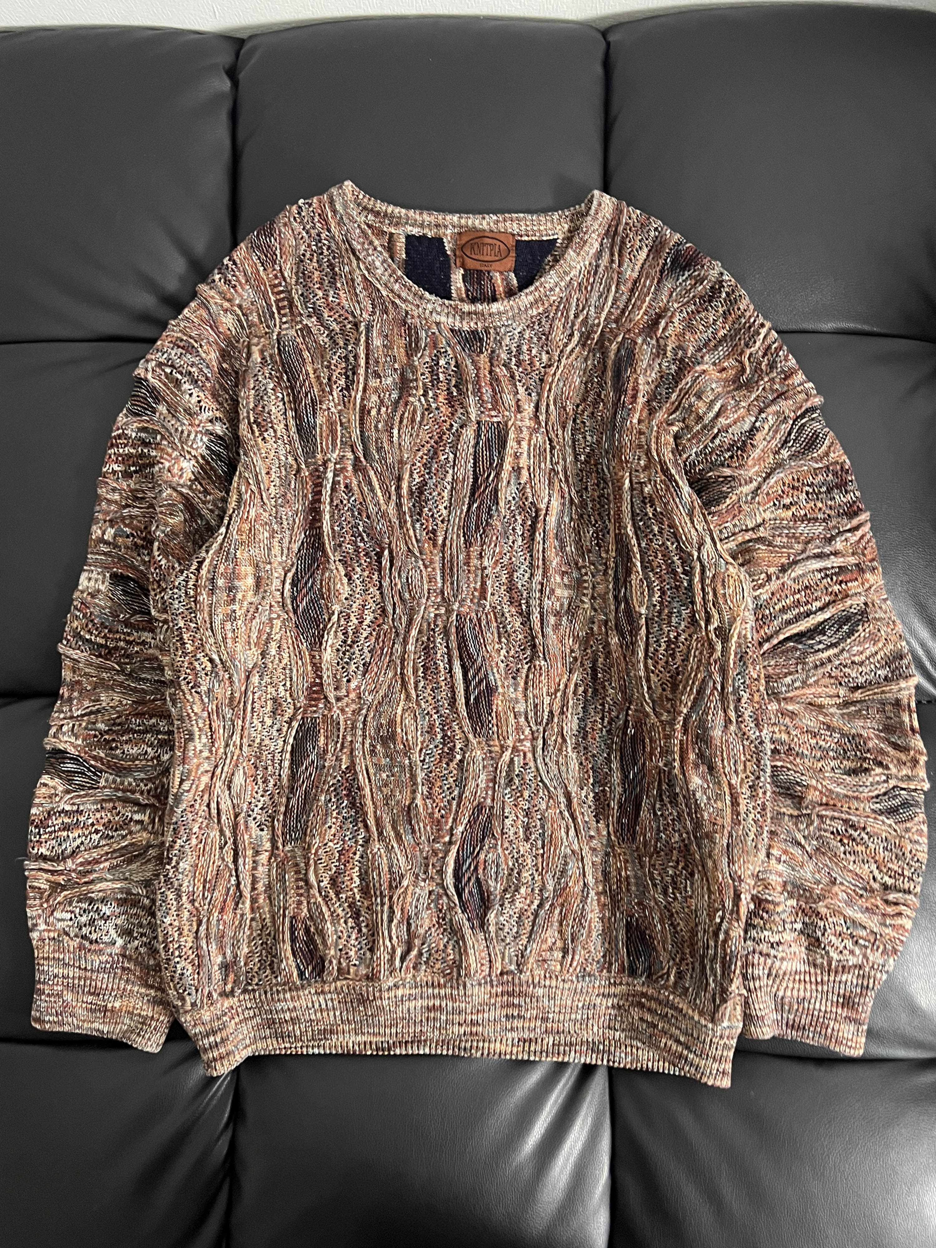 KNITPIA cable knit ( made in ITALY )