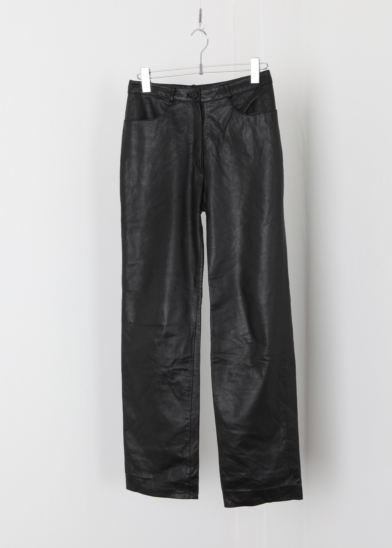 American nonstop leather pants