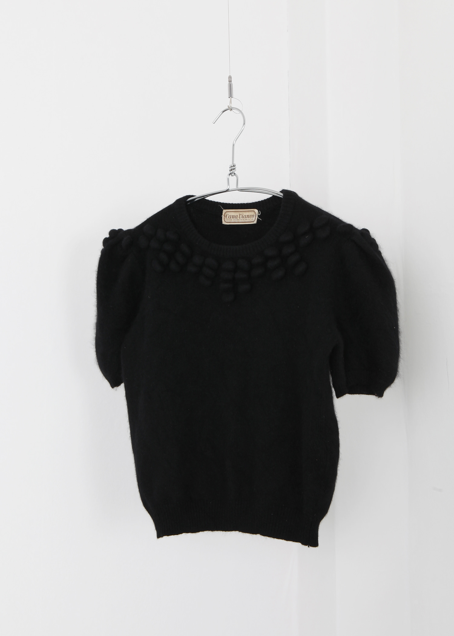 select vintage : mohair dot half knit
