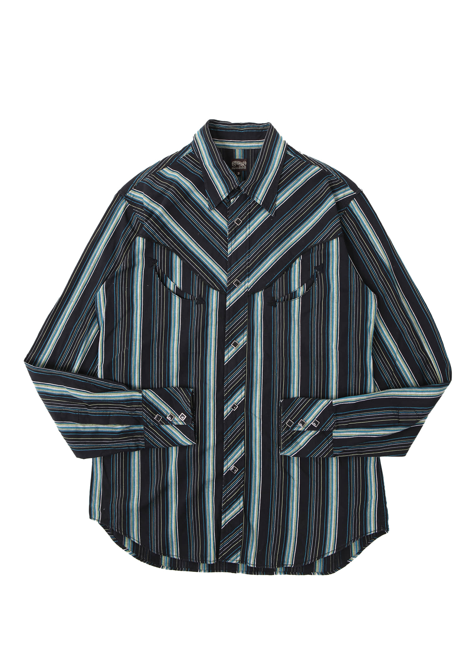 select vintage : stripe western shirts