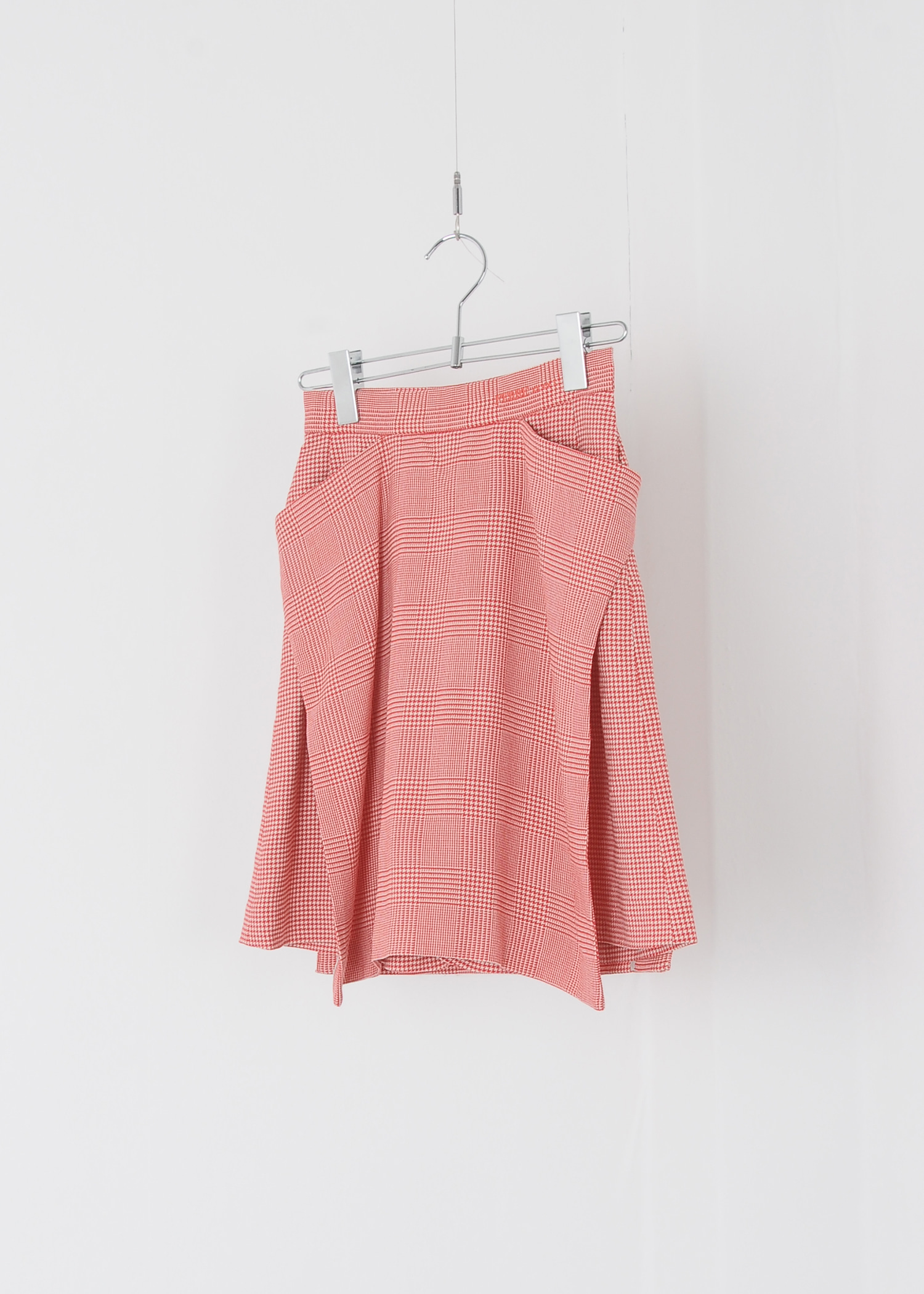 FERRE red hound tooth skirts