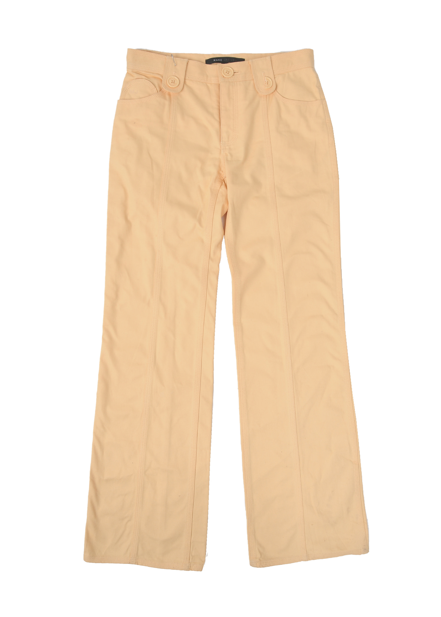 MARC JACOBS yellow cotton pants