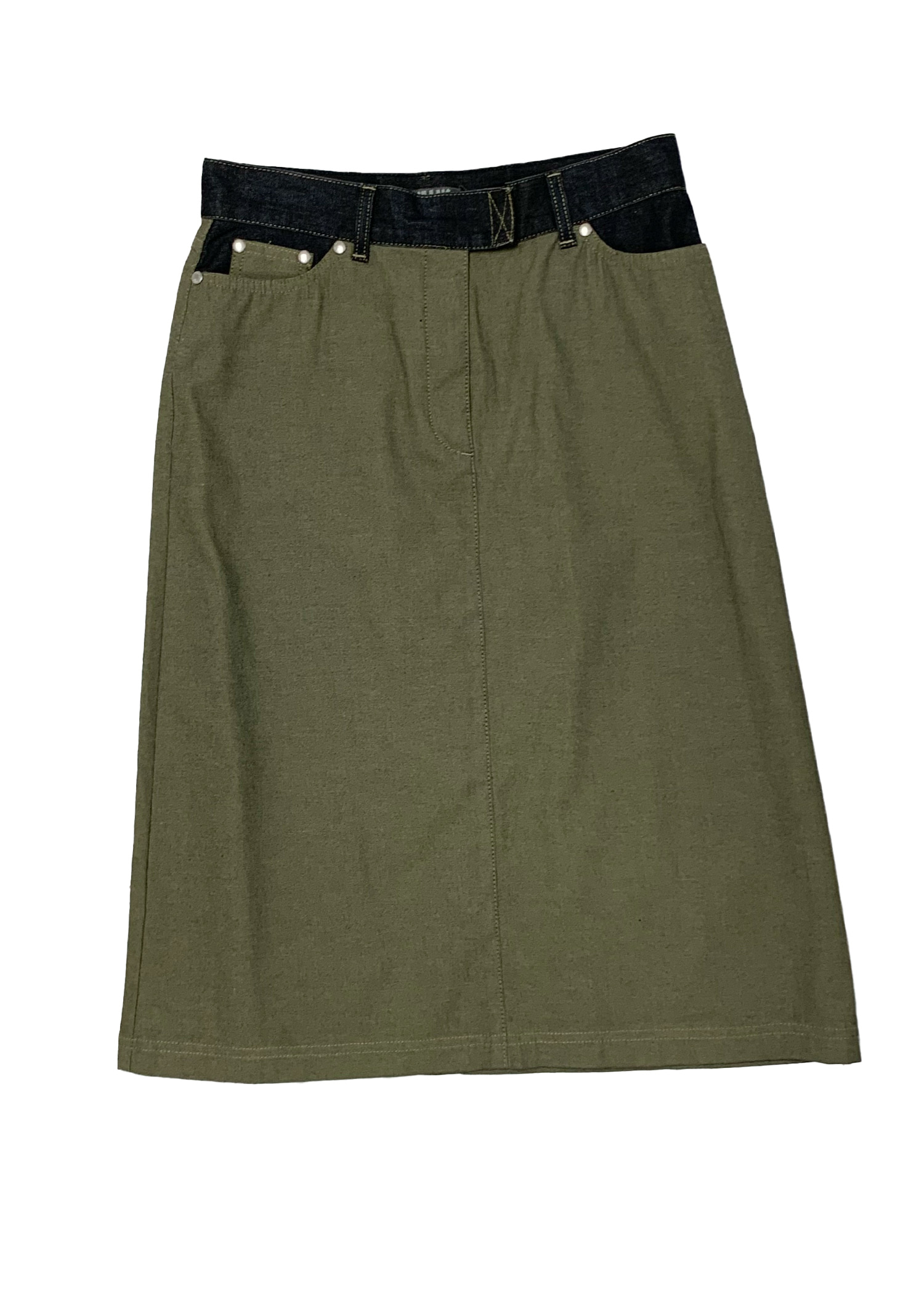 selcet vintage : two-tone skirts