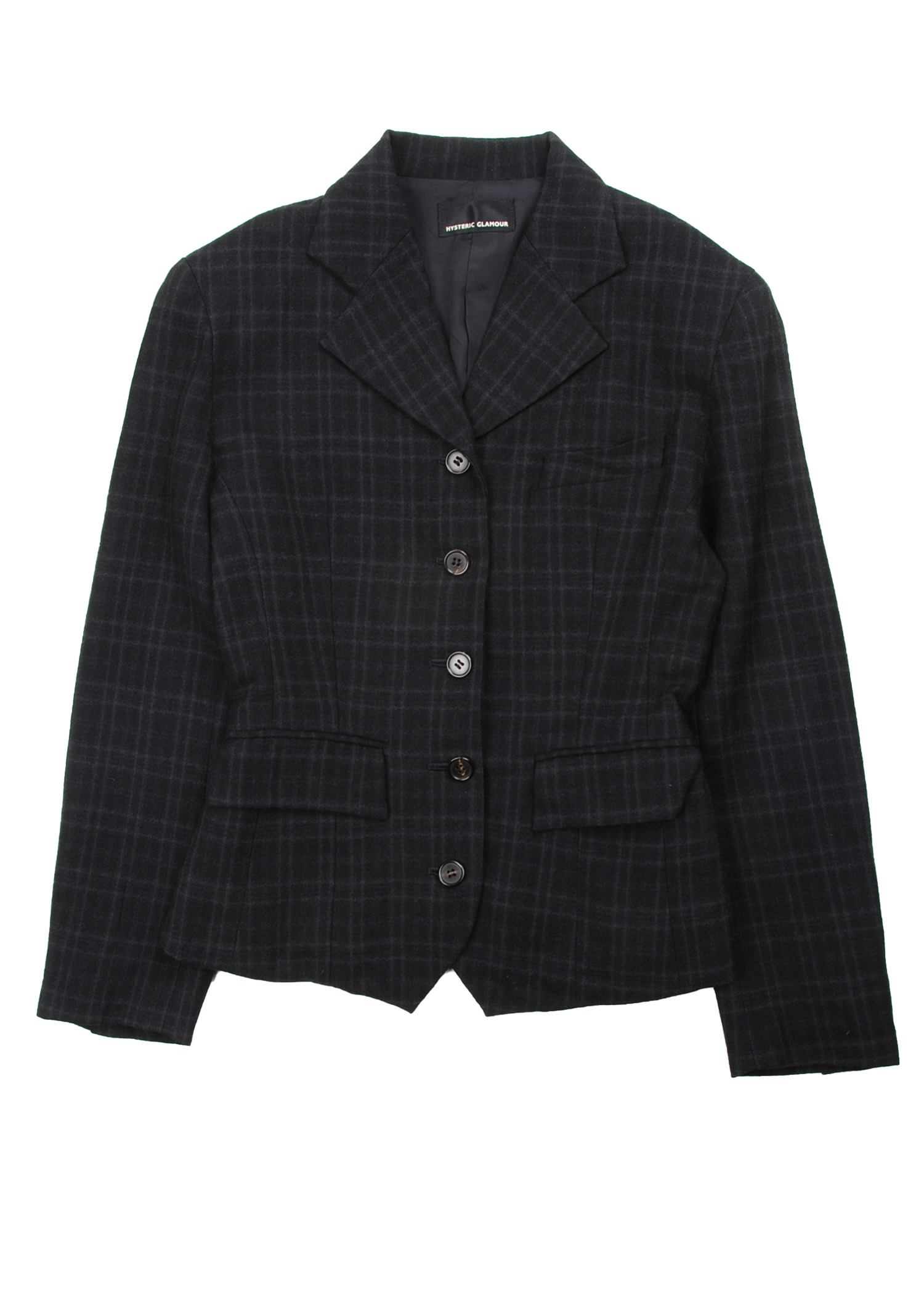 HYSTERIC GLAMOUR tailored check jacket