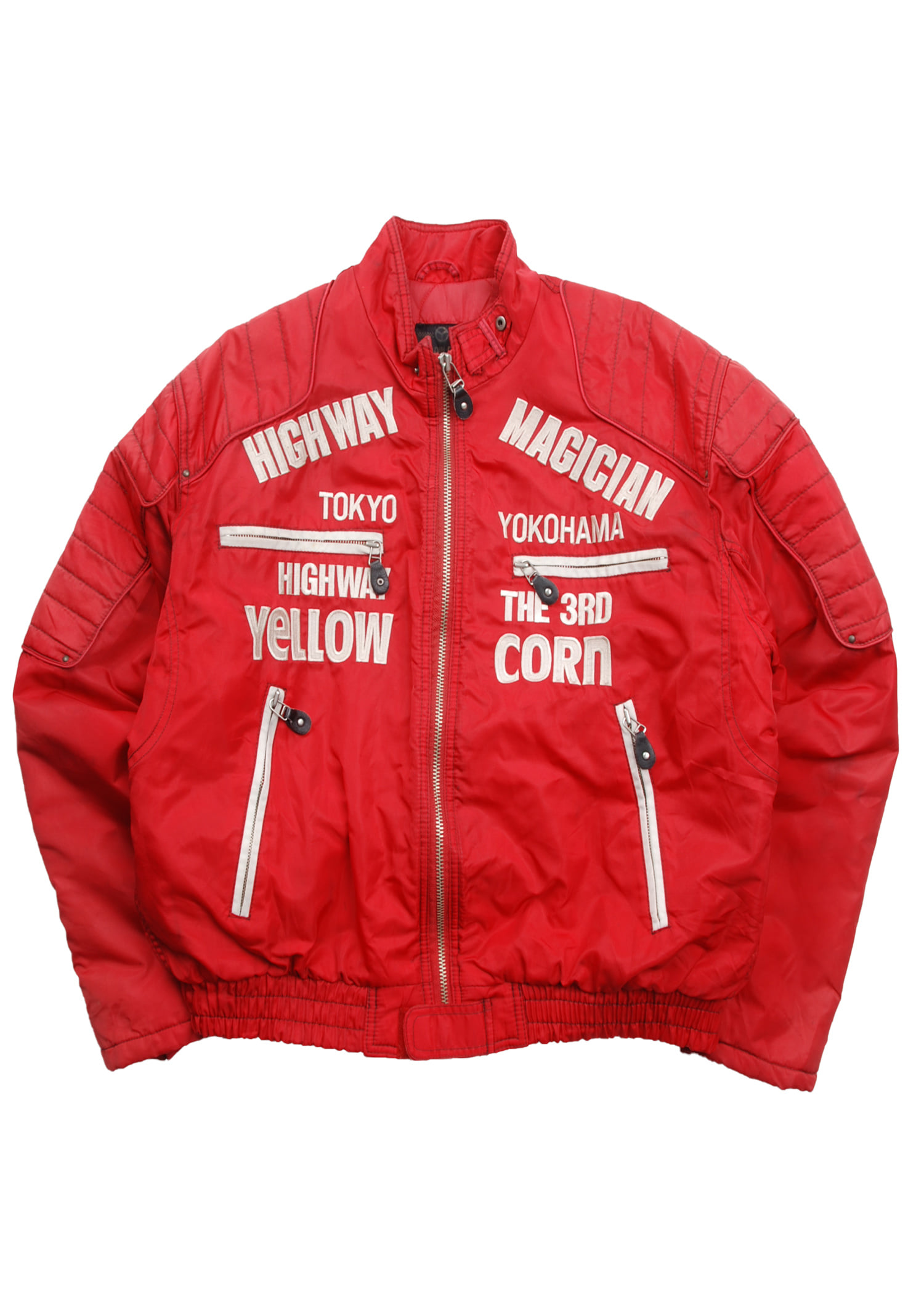 YELLOW CORN racing jacket