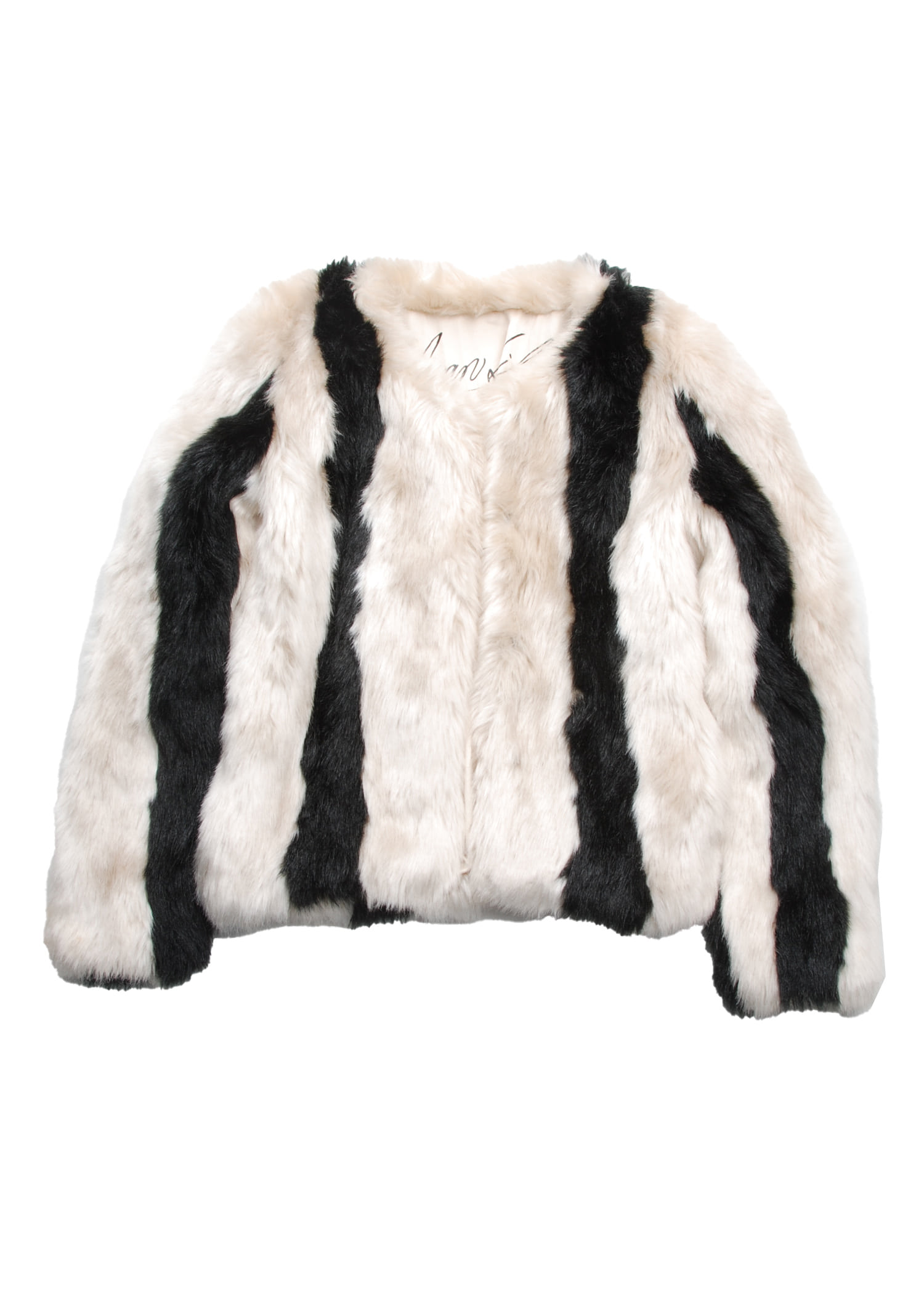 select vintage : eco fur jacket