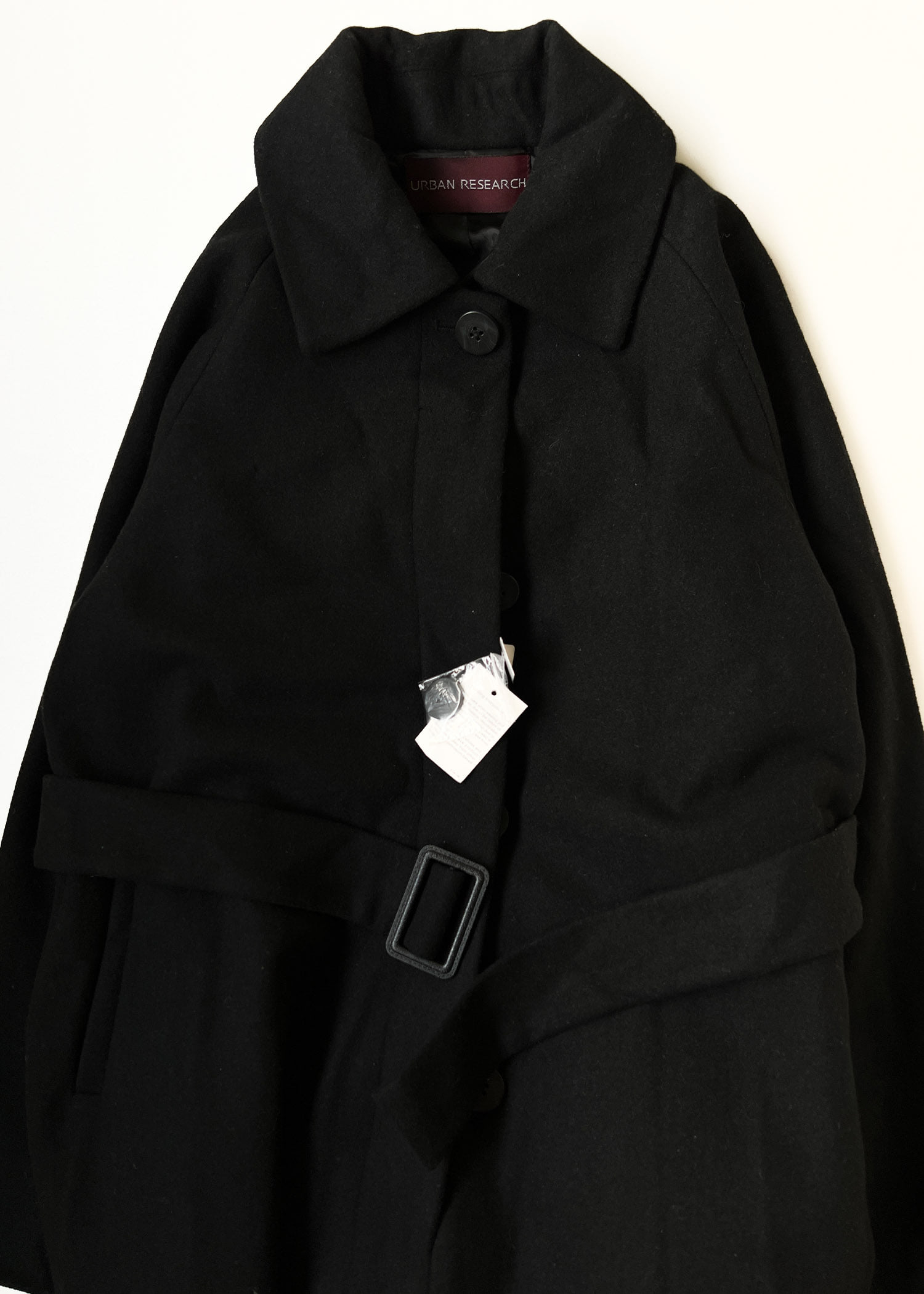 URBAN RESERCH belted coat (unused)