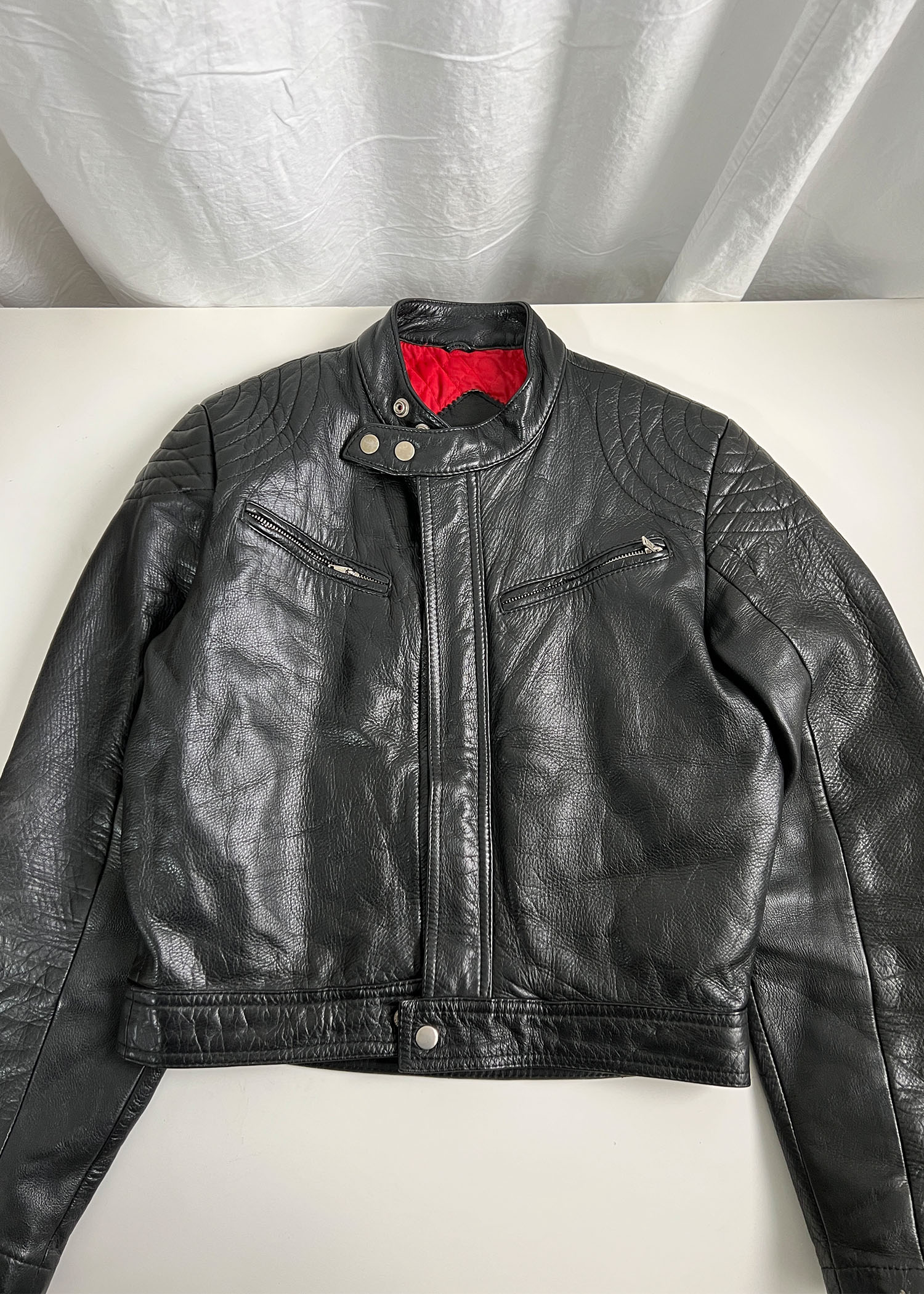 select vintage : leather jacket